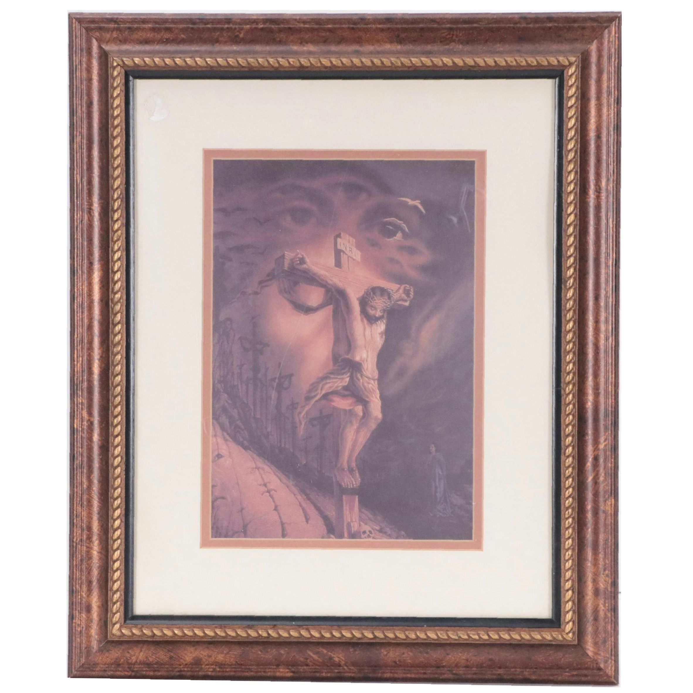 Print After Octavio Ocampo "Calvary"