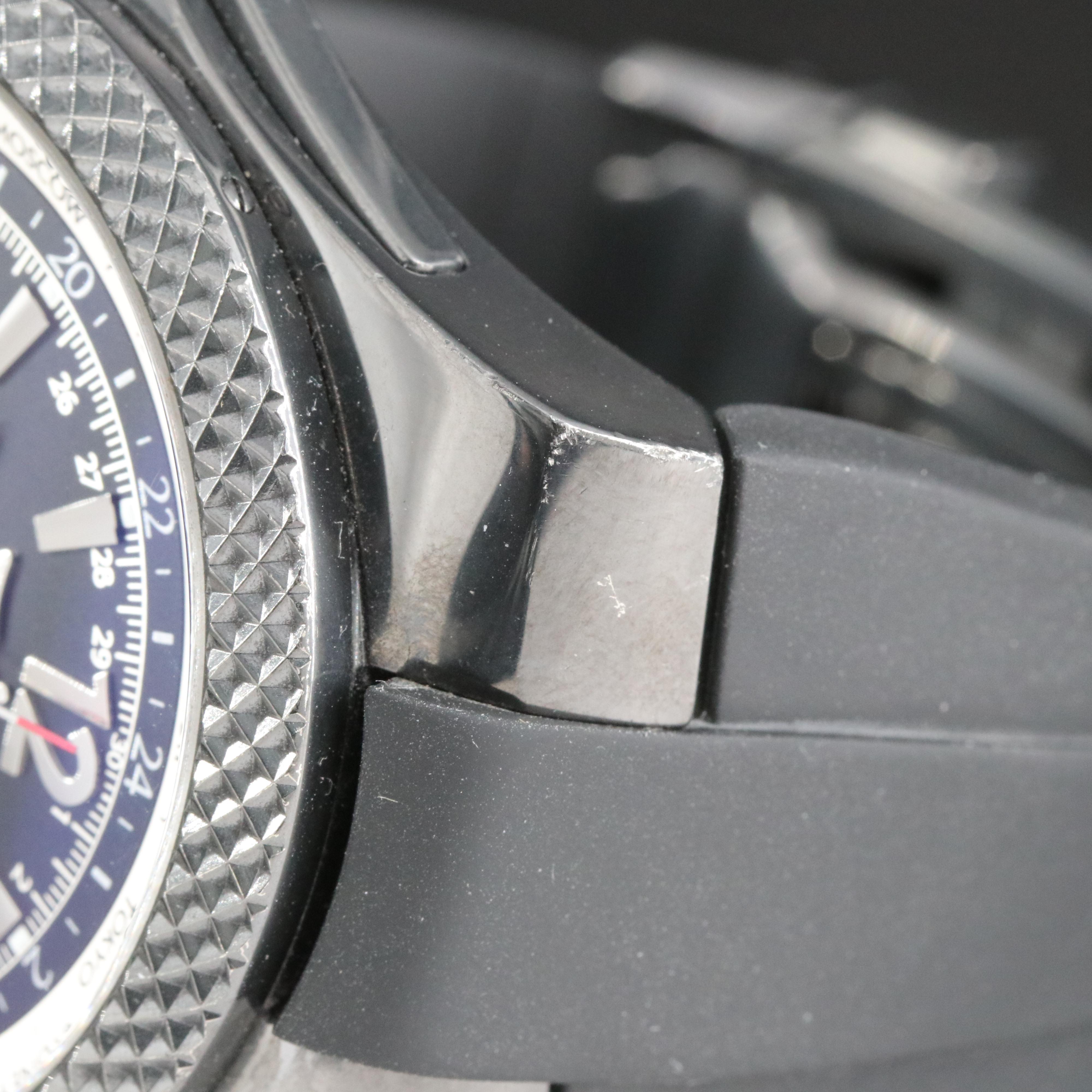 Breitling Bentley GMT M47362 Steel Chronograph