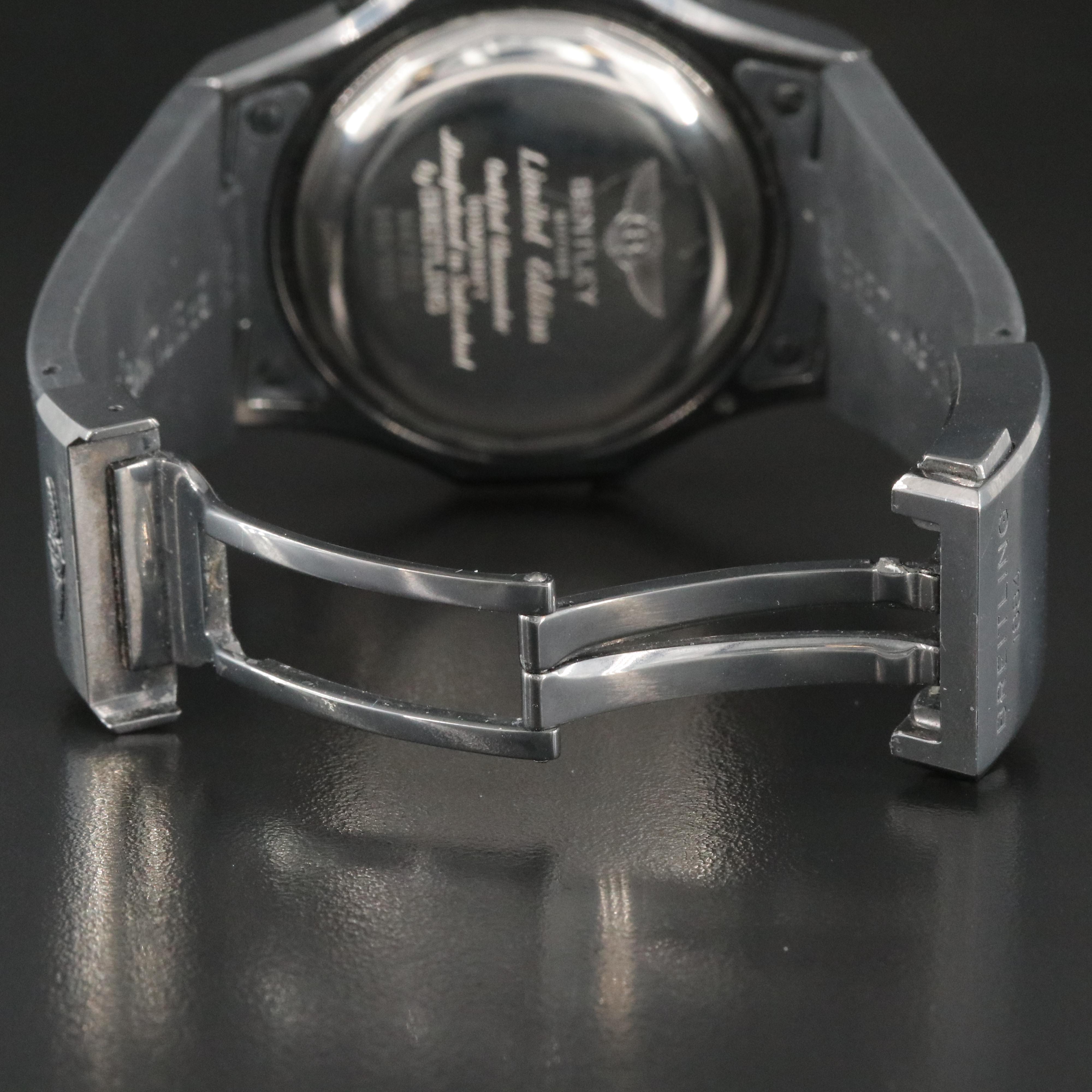 Breitling Bentley GMT M47362 Steel Chronograph