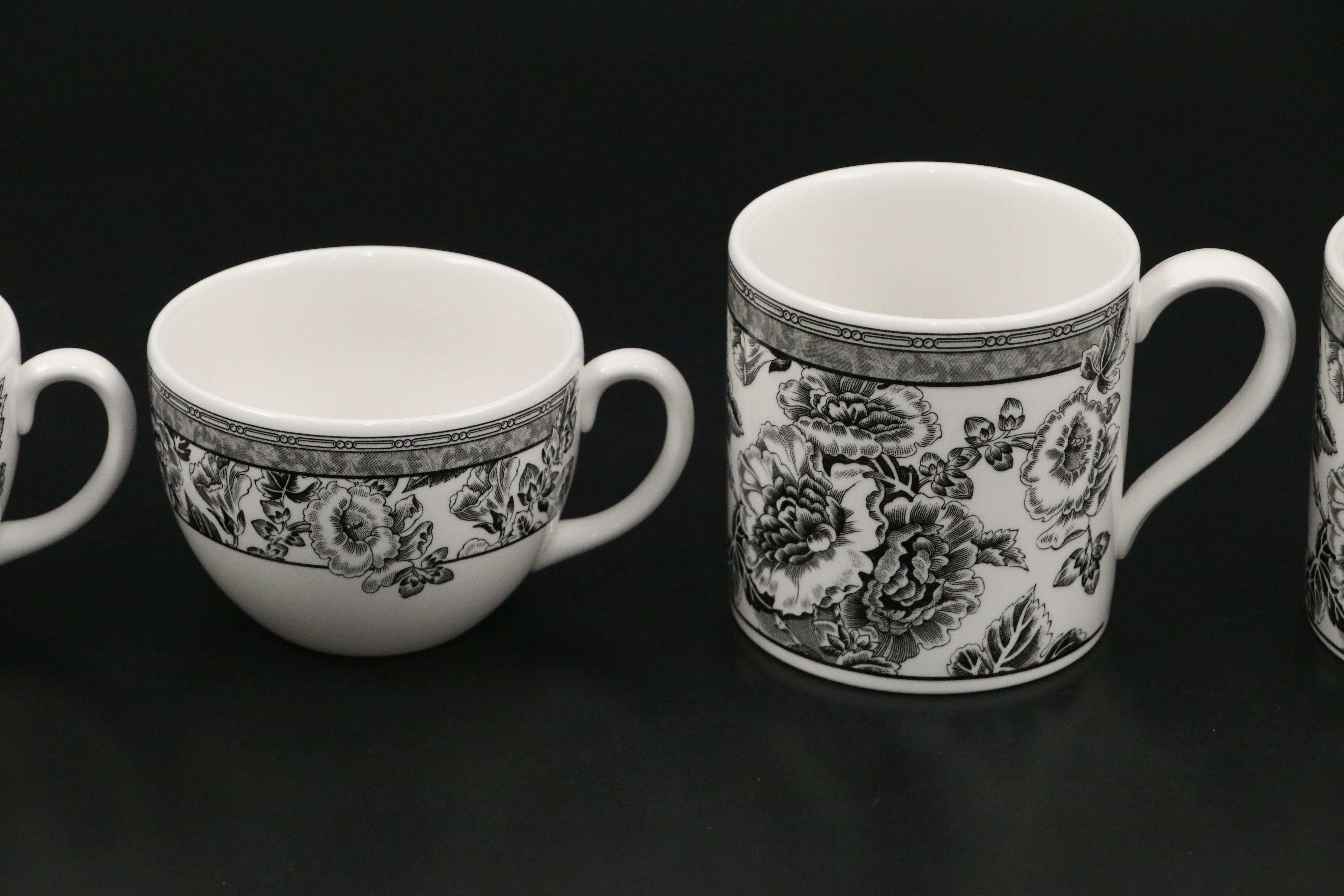 Wedgwood "Fleur Damask" Earthenware Dinnerware and Serveware, 1996
