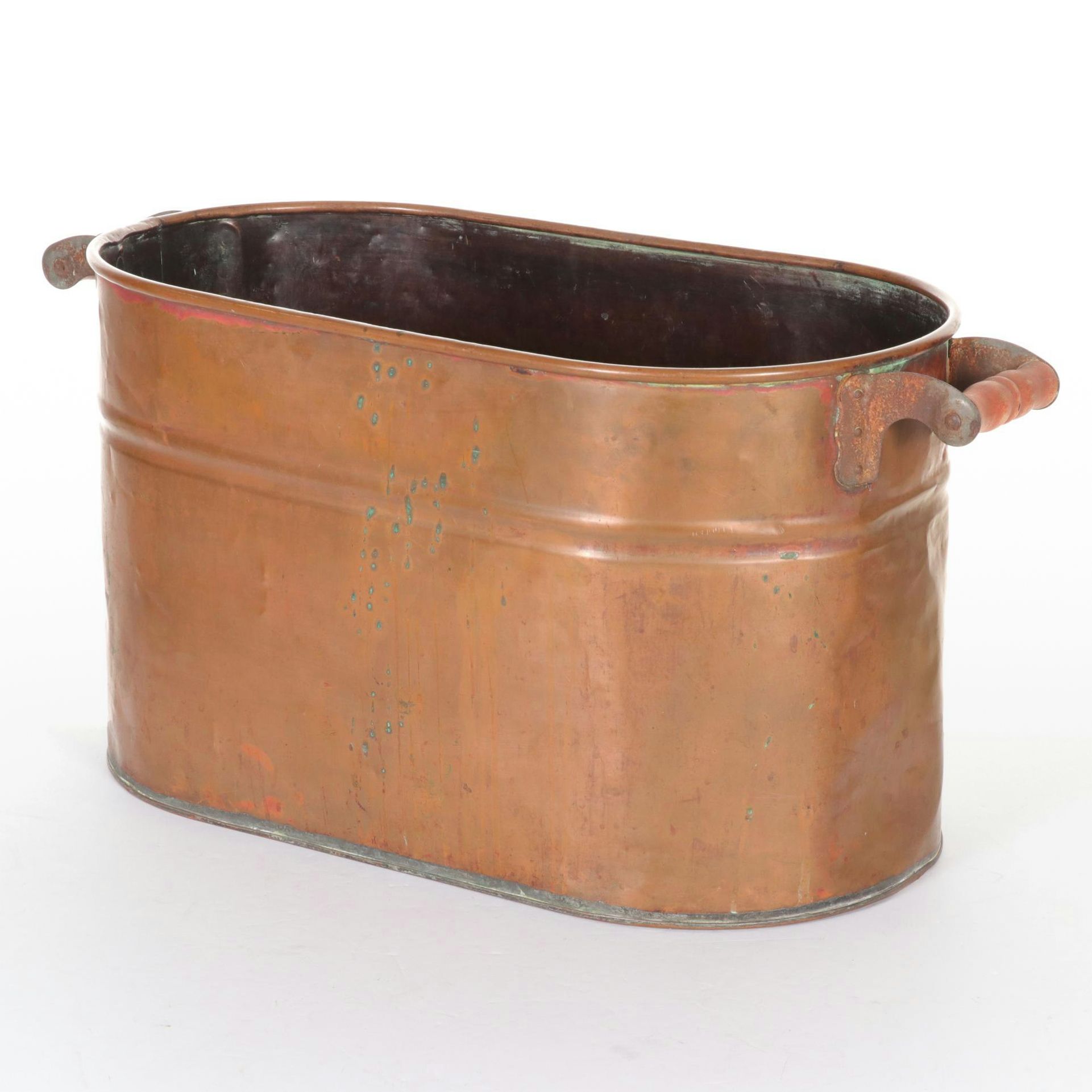 Revere Copper Boiler Wash Tub, Early 20th Century