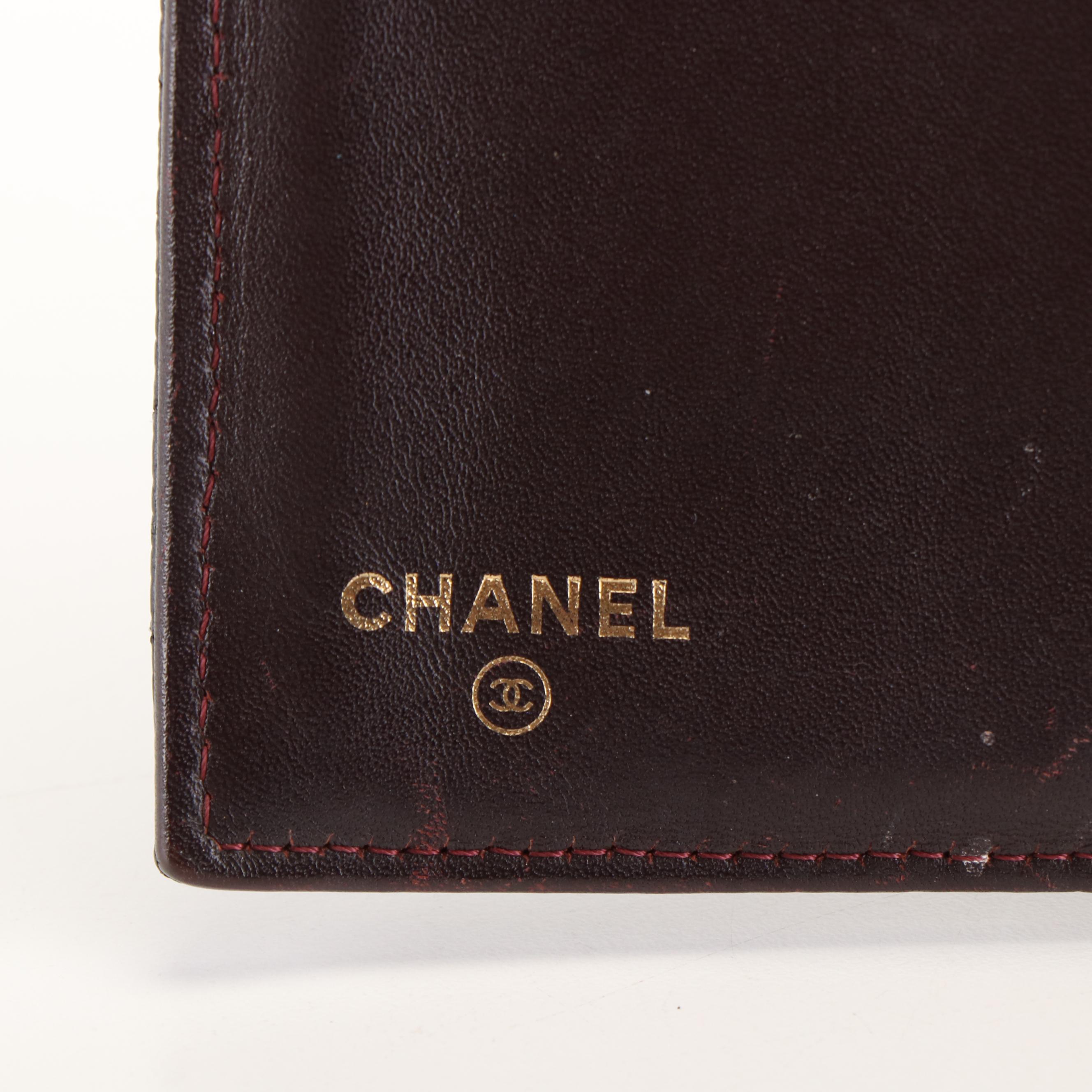 Chanel Classic Large CC Flap Wallet in Quilted Black Caviar Leather