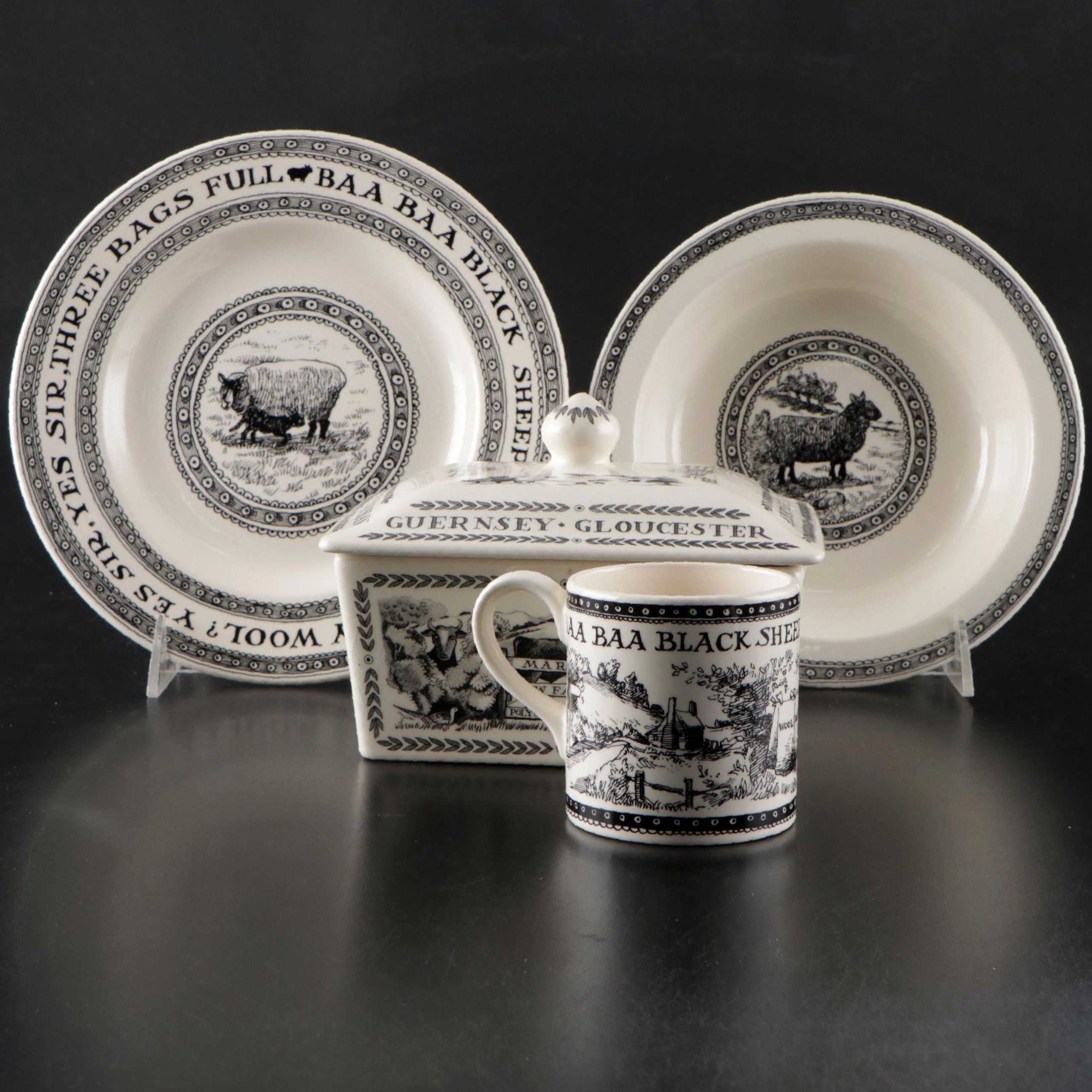 Emma Bridgewater "Nursery Rhymes" and "Dairy Range" Tableware