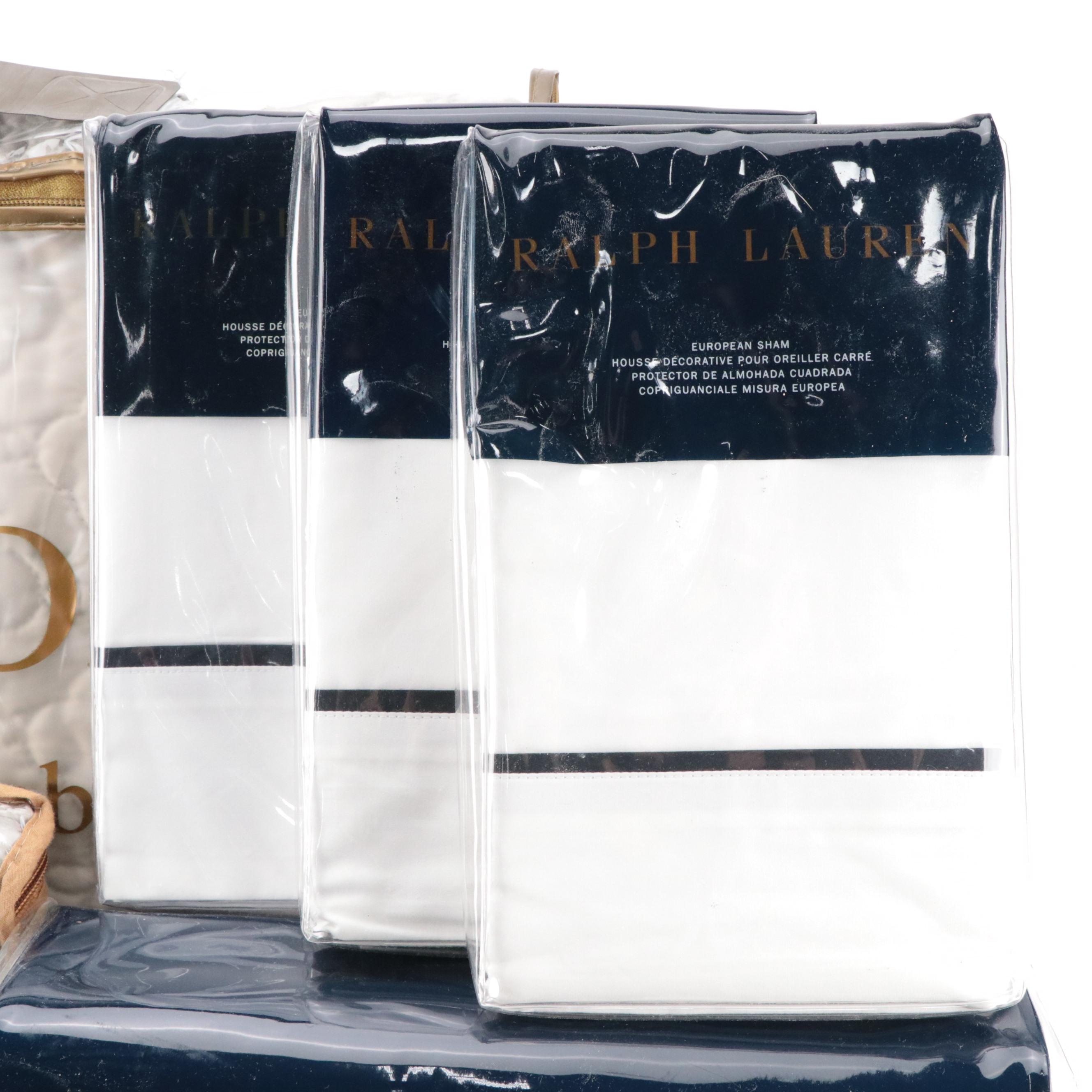 Ralph Lauren and Nina Home Pillow Shams and Comforter Cover