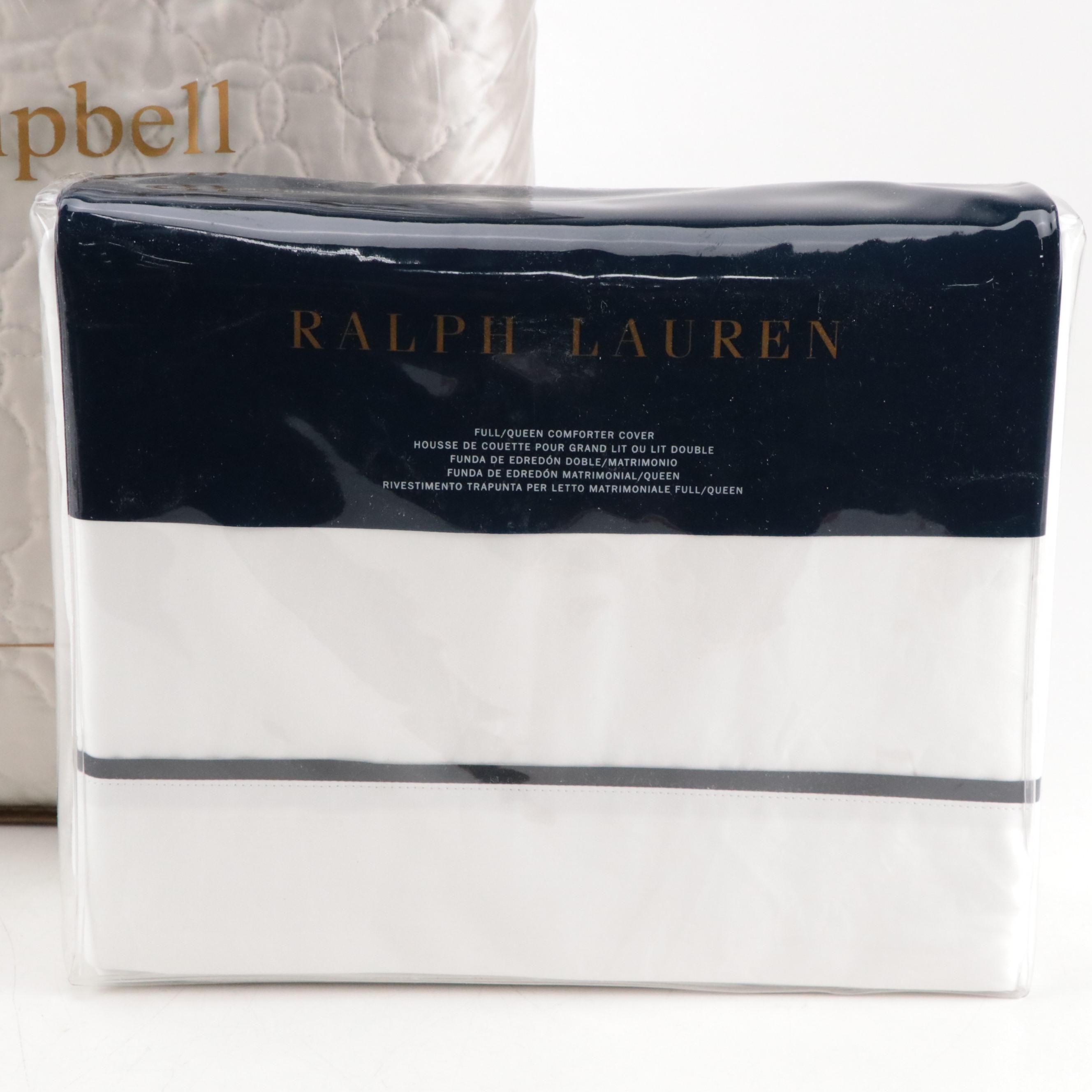 Ralph Lauren and Nina Home Pillow Shams and Comforter Cover