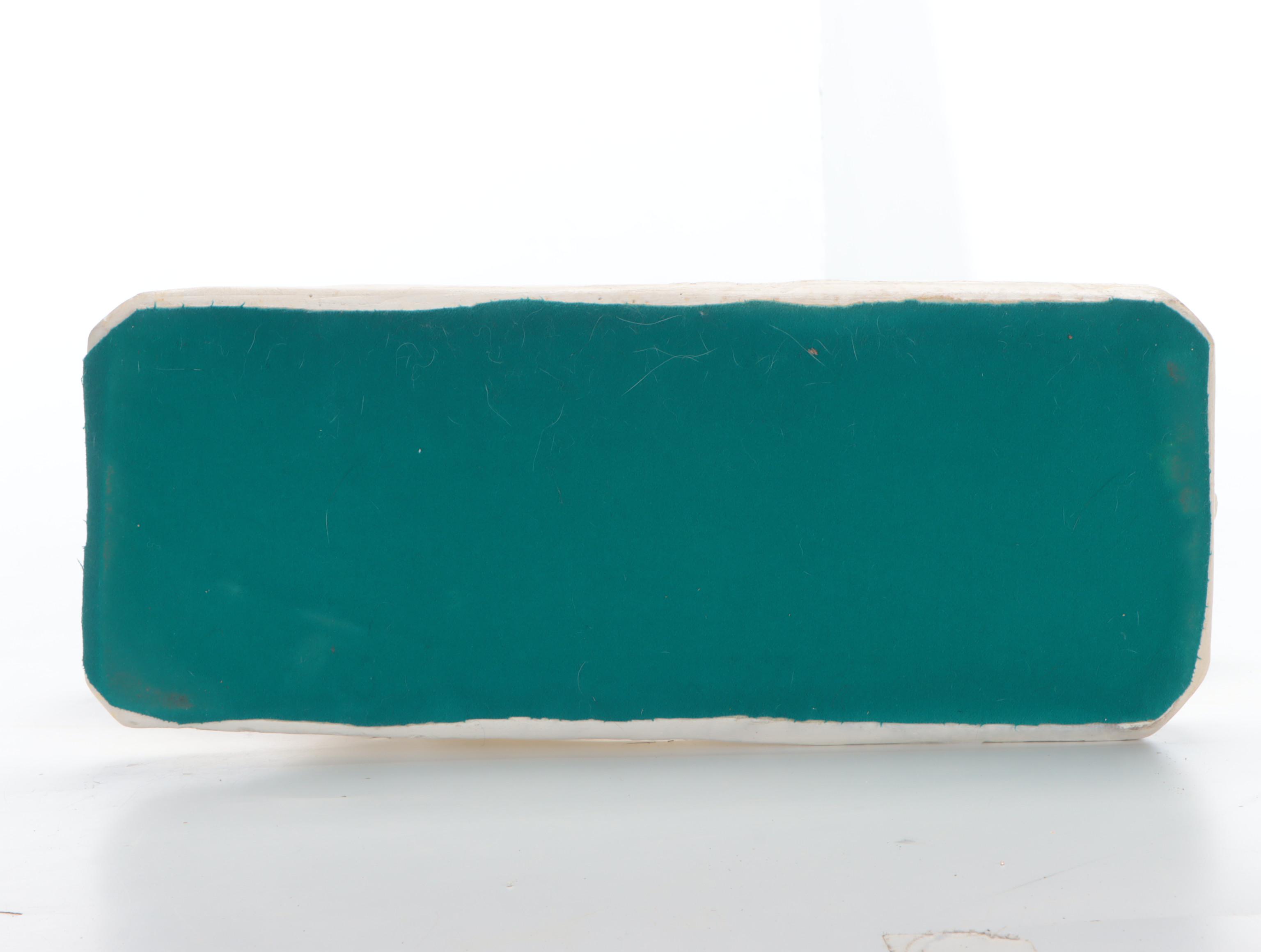 Greco-Roman Style Glazed Ceramic Statue