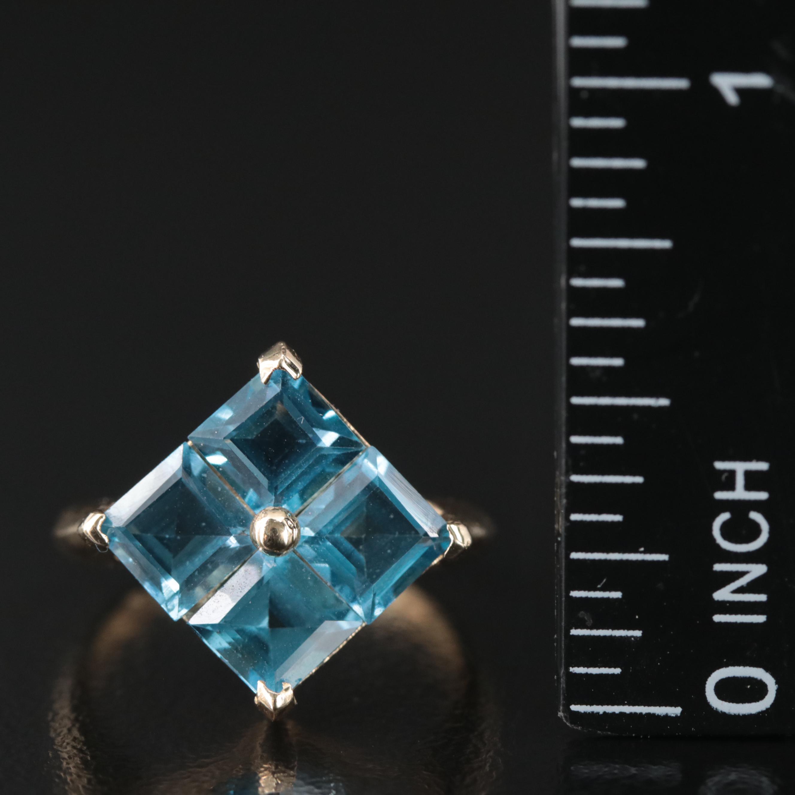 10K Topaz Ring
