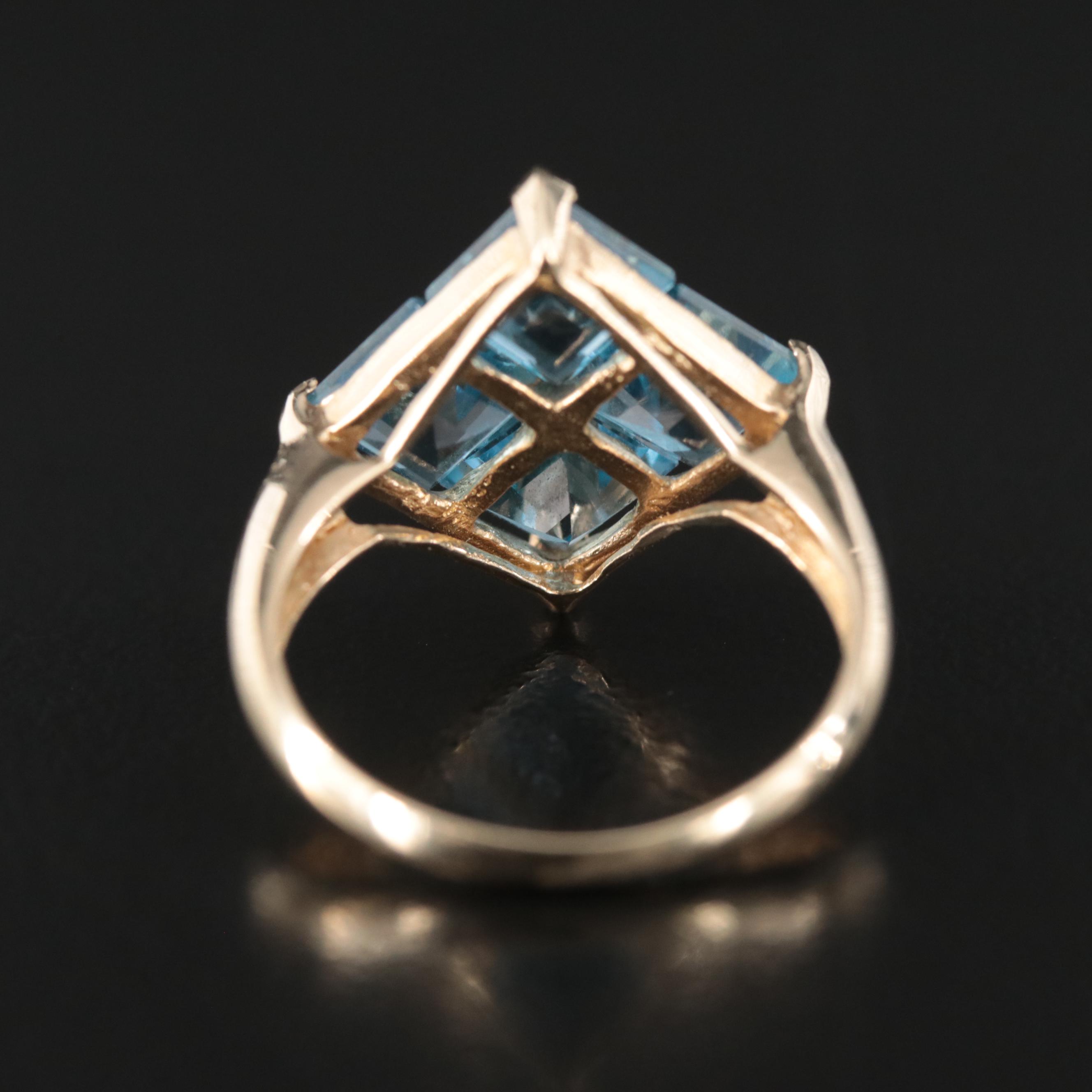 10K Topaz Ring