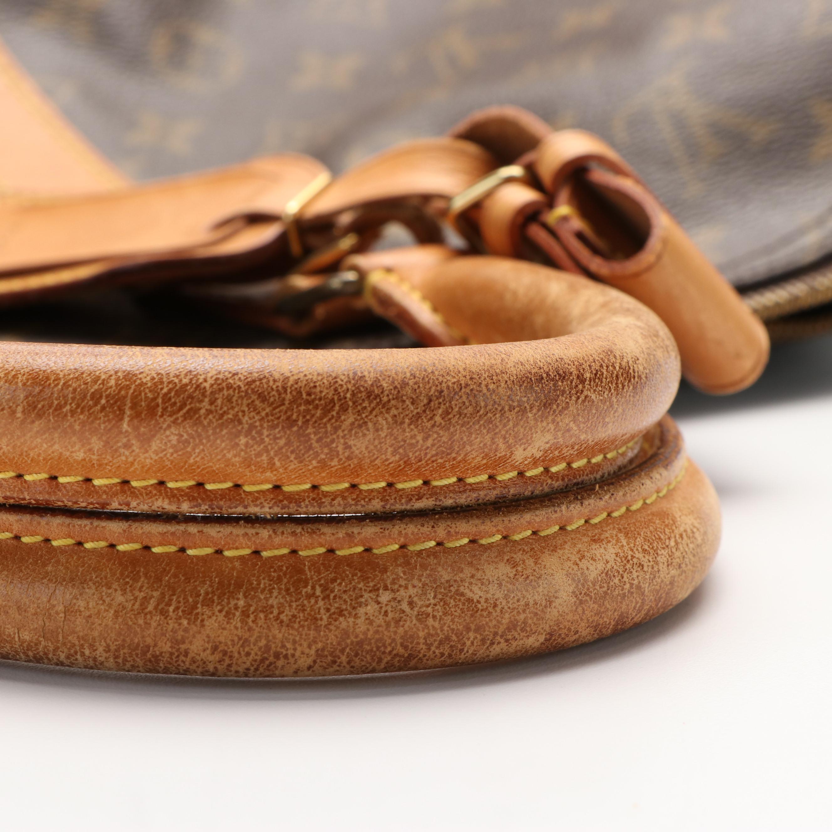 Louis Vuitton Keepall 55 Duffel Bag in Brown Monogram Canvas