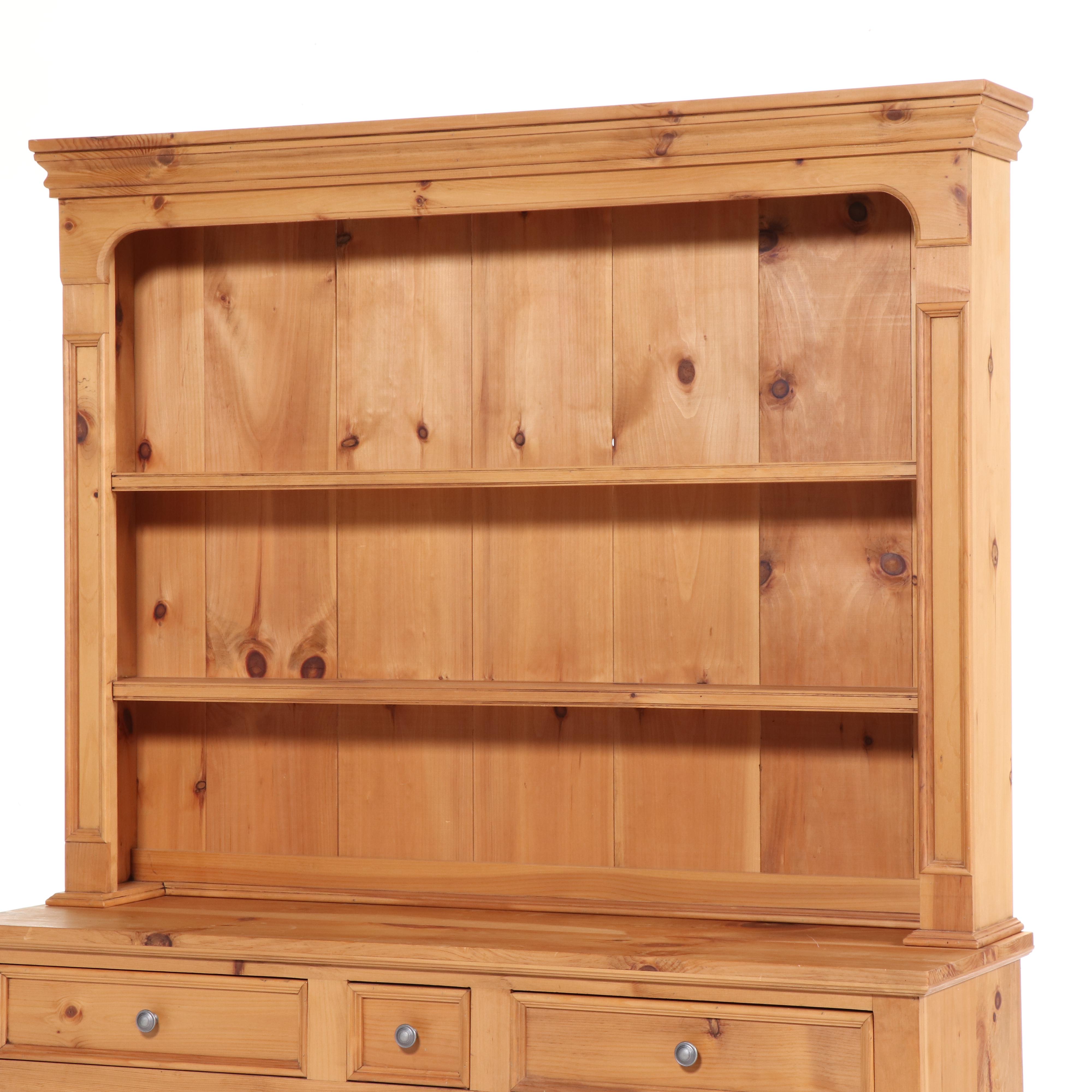 British Traditions Georgian Style Pine Welsh Cabinet