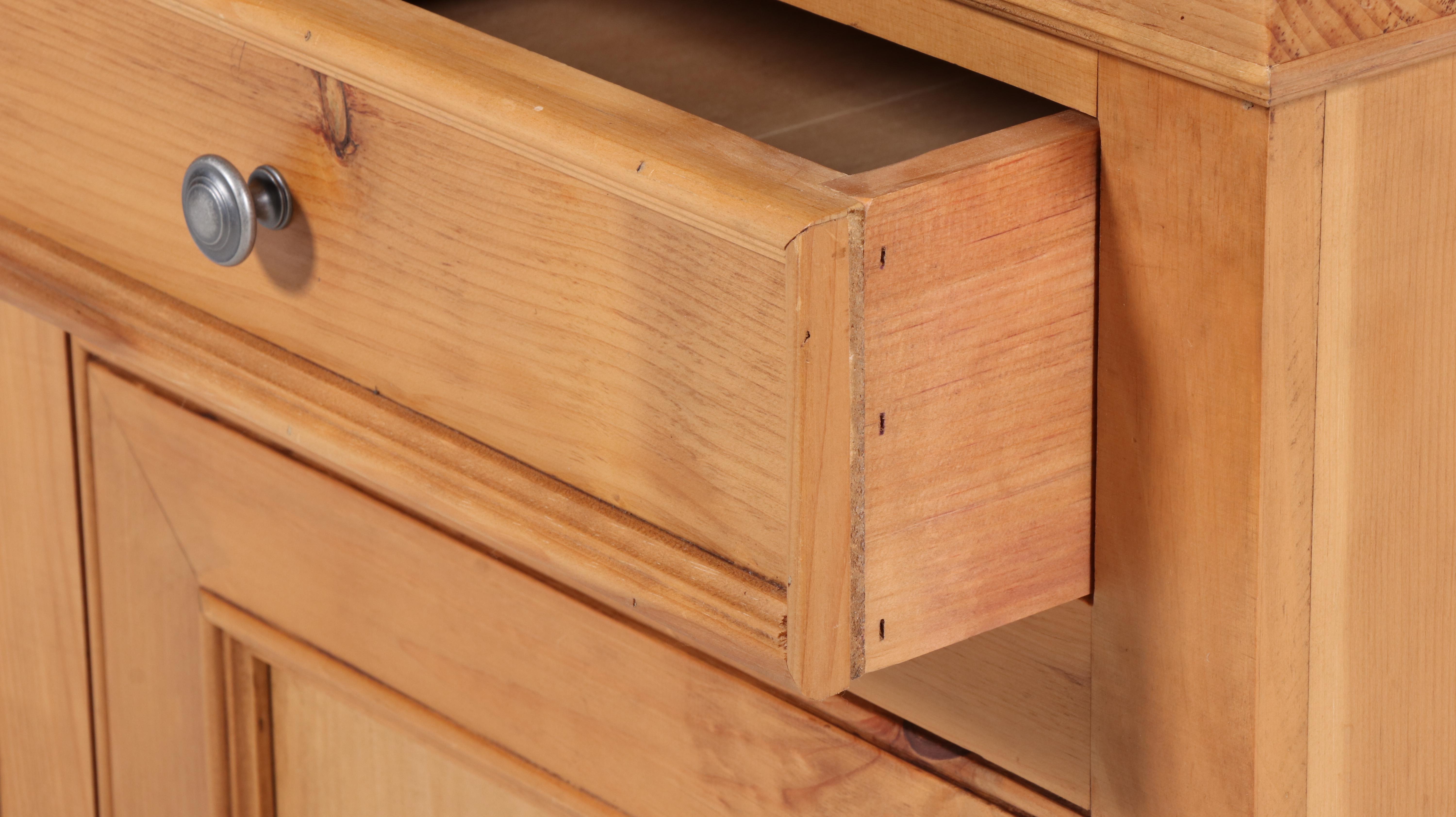 British Traditions Georgian Style Pine Welsh Cabinet