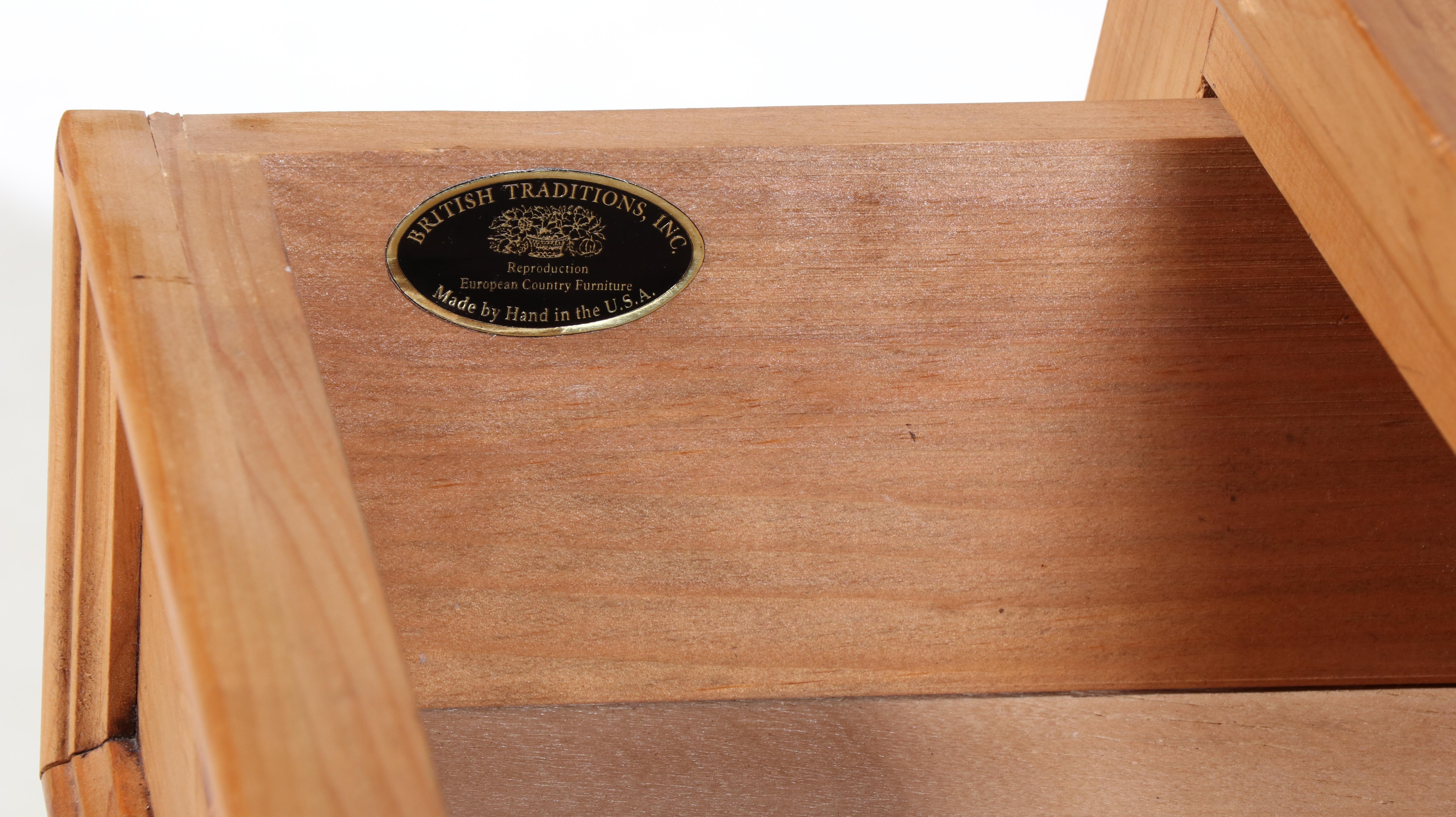 British Traditions Georgian Style Pine Welsh Cabinet