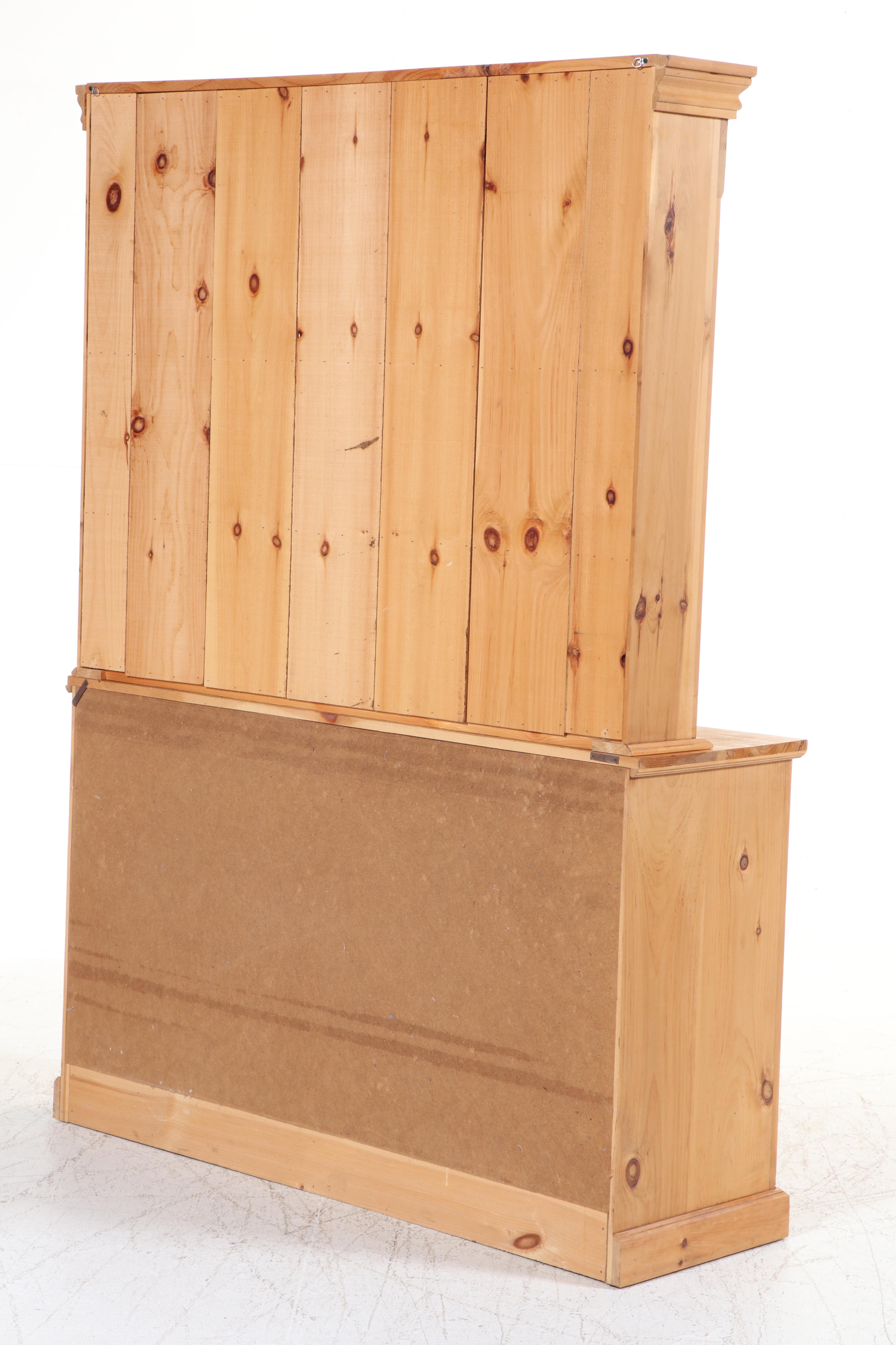 British Traditions Georgian Style Pine Welsh Cabinet