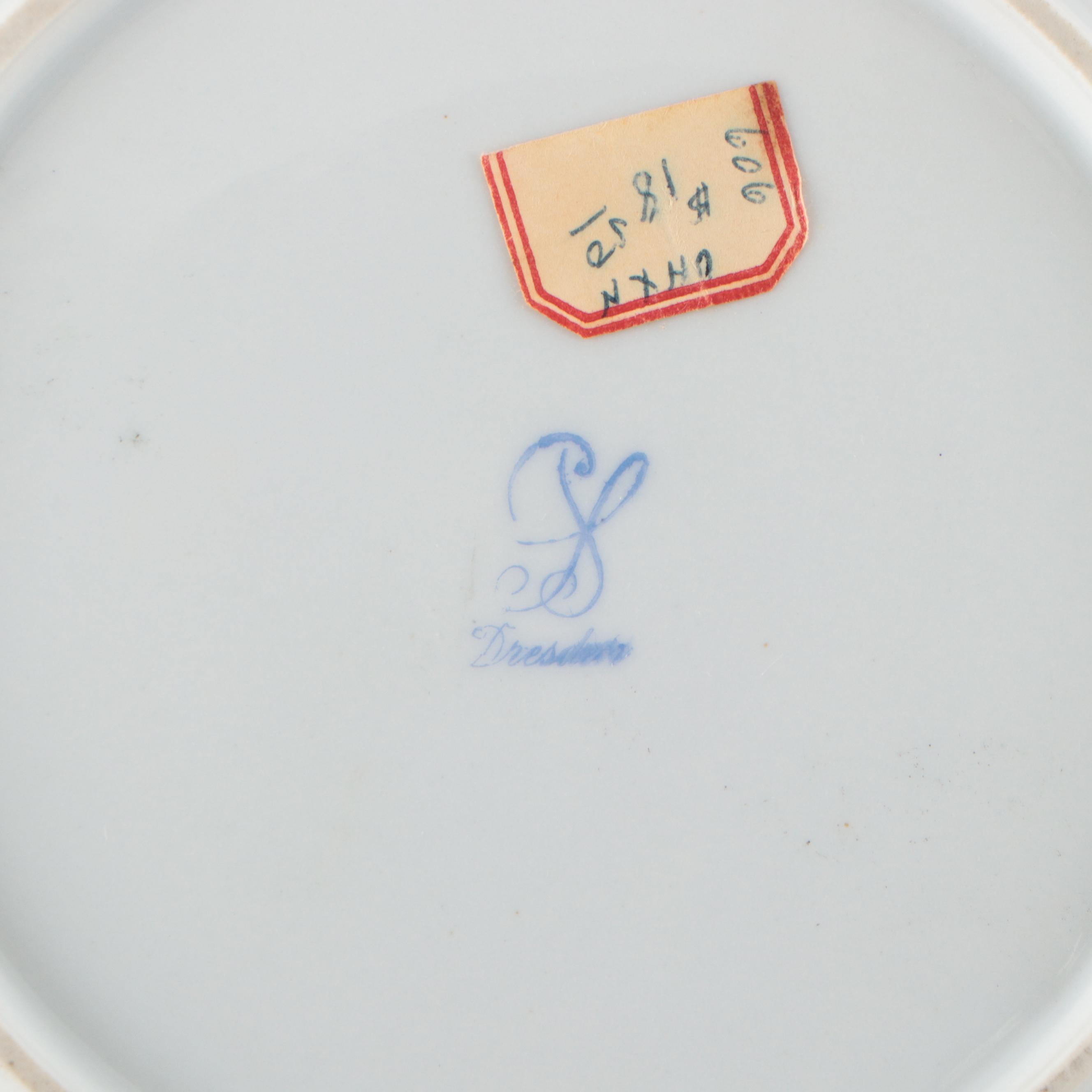 Schumann "Empress Dresden Flowers" and Other Dresden Porcelain Dinnerware