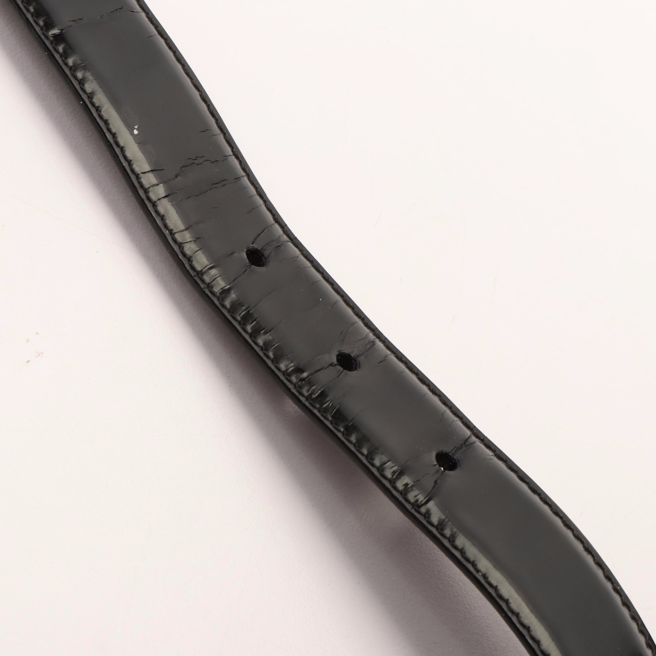 Salvatore Ferragamo Double Gancini Leather Belt