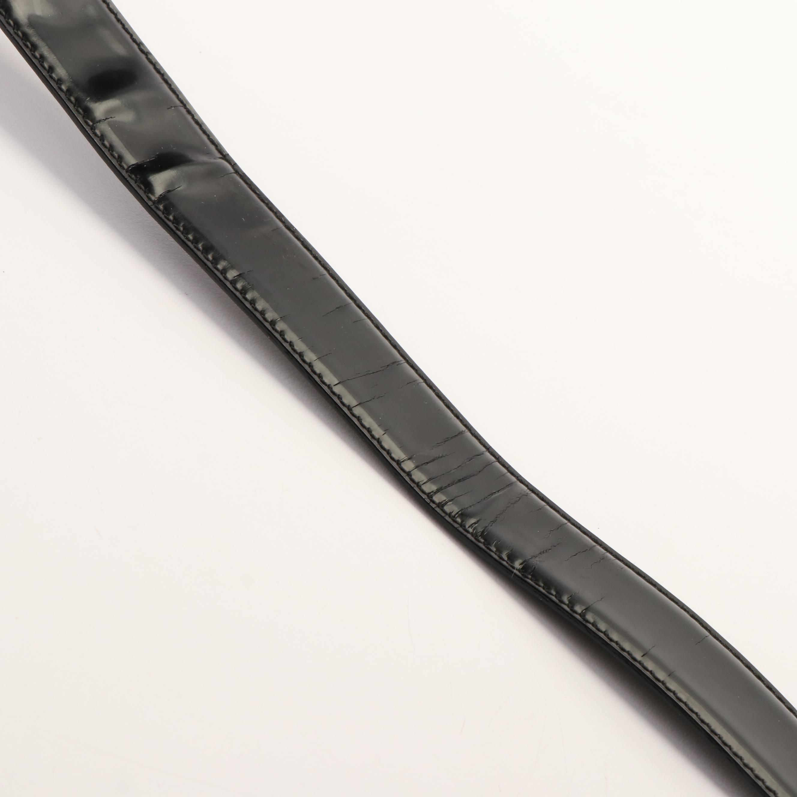 Salvatore Ferragamo Double Gancini Leather Belt