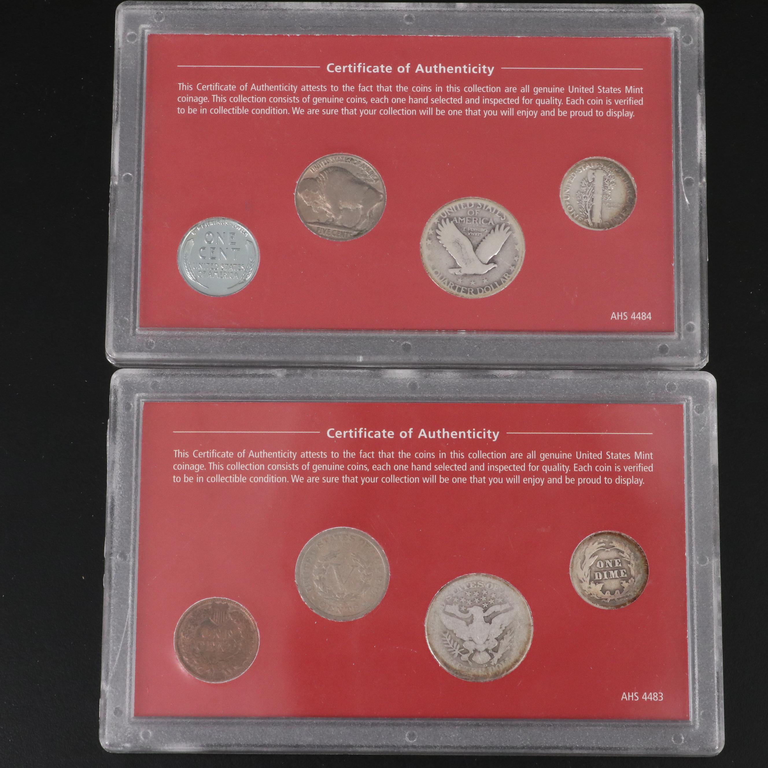 Two Bicentennial Uncirculated Silver Coin Sets, Three Coin Sets, and More
