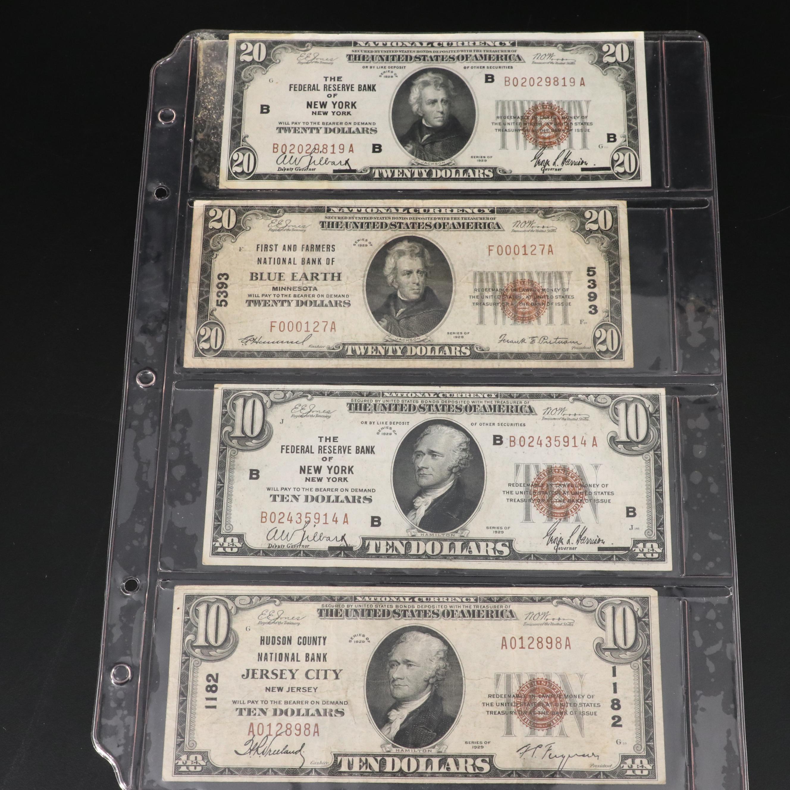 Seventeen Pieces of Vintage U.S. Currency