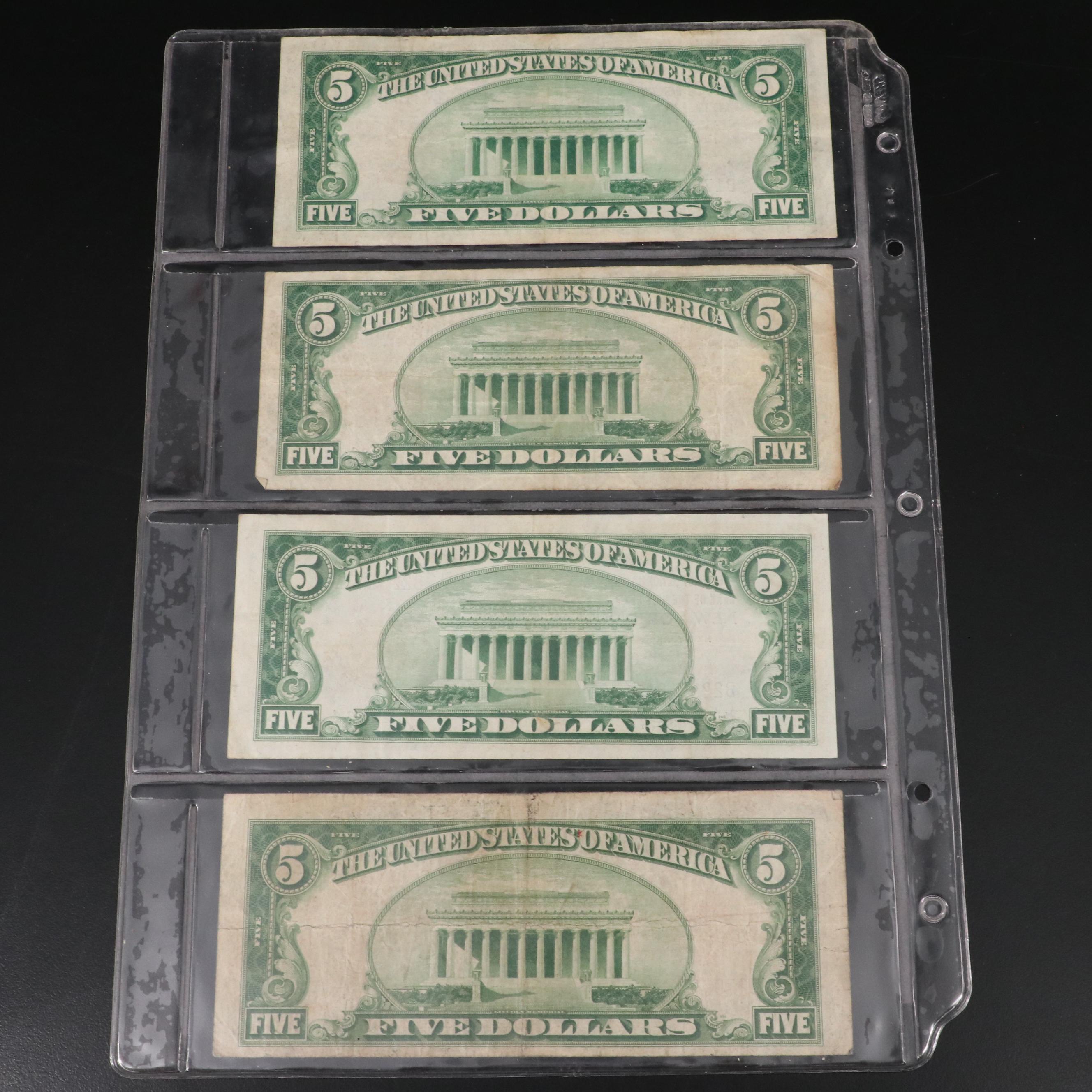 Seventeen Pieces of Vintage U.S. Currency