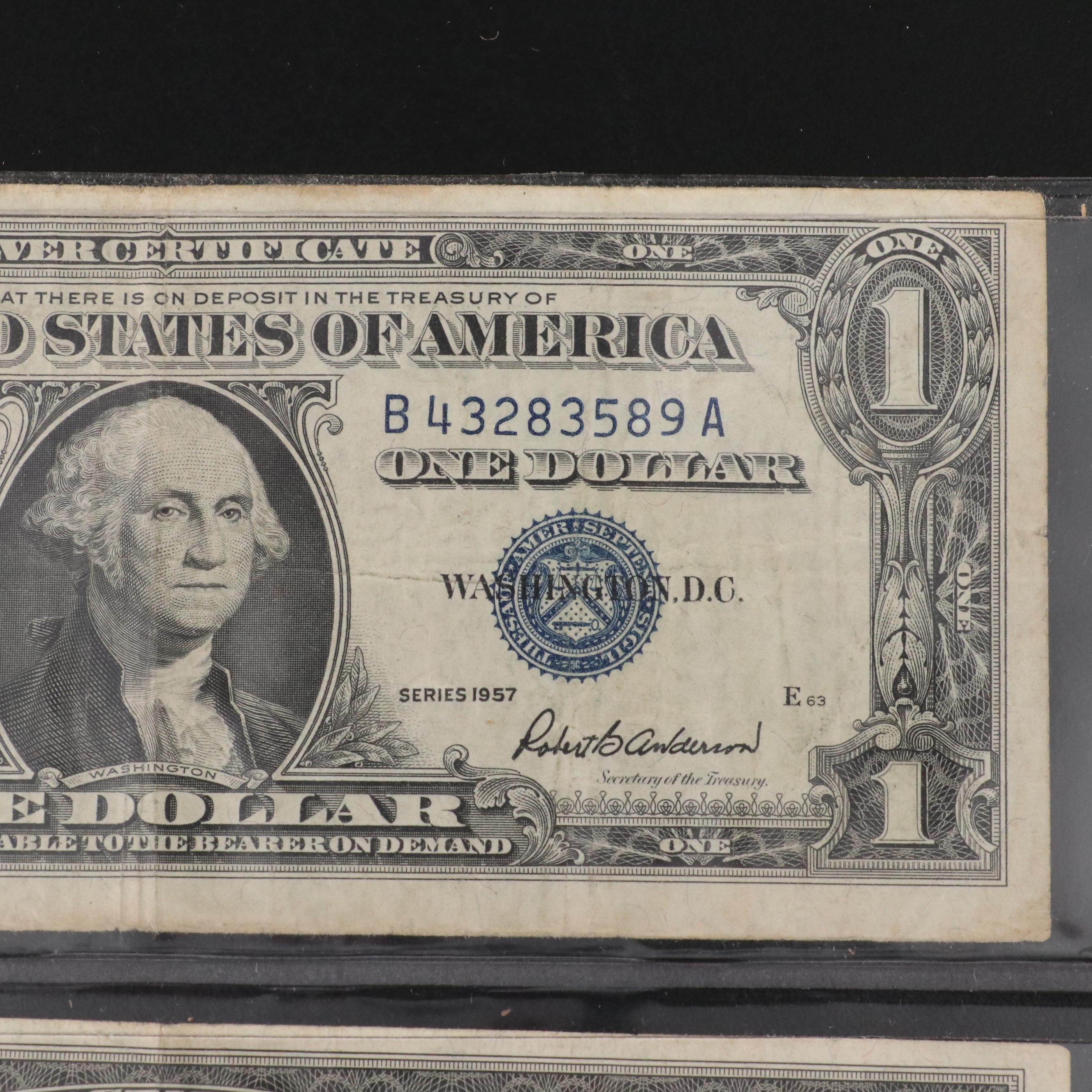 Seventeen Pieces of Vintage U.S. Currency