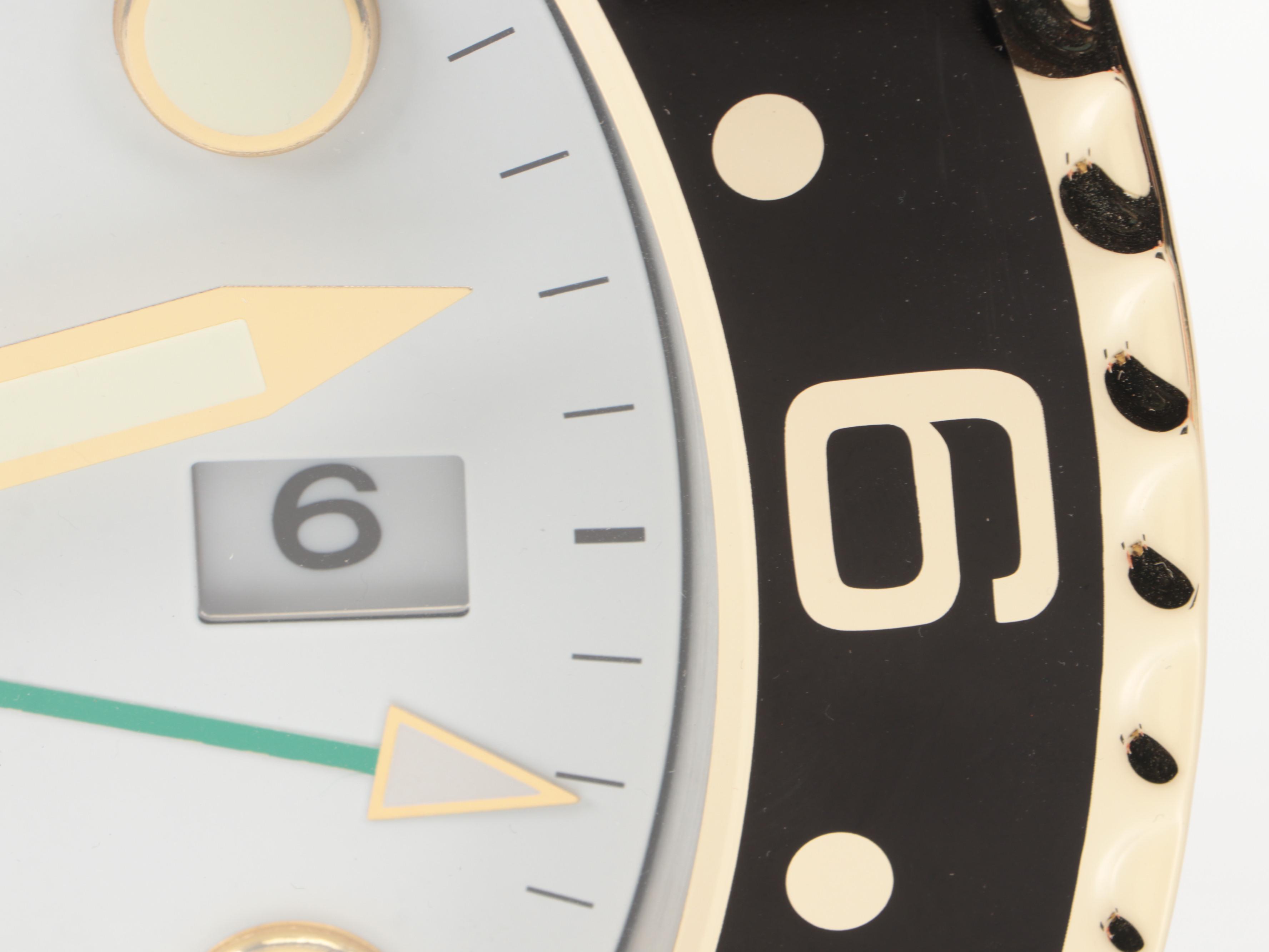 Rolex "GMT-Master II" Oyster Perpetual Date Dealer Display Wall Clock