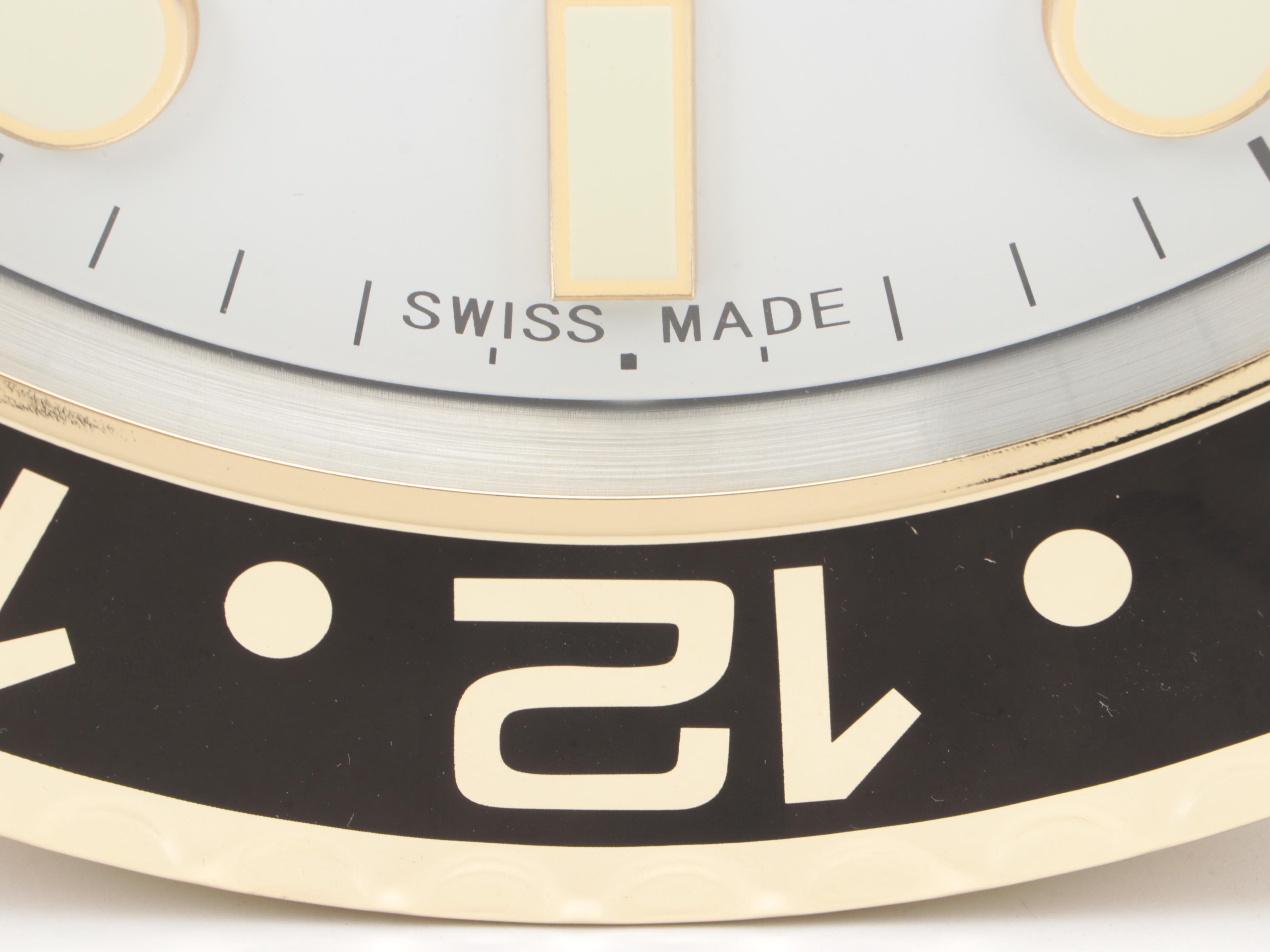 Rolex "GMT-Master II" Oyster Perpetual Date Dealer Display Wall Clock