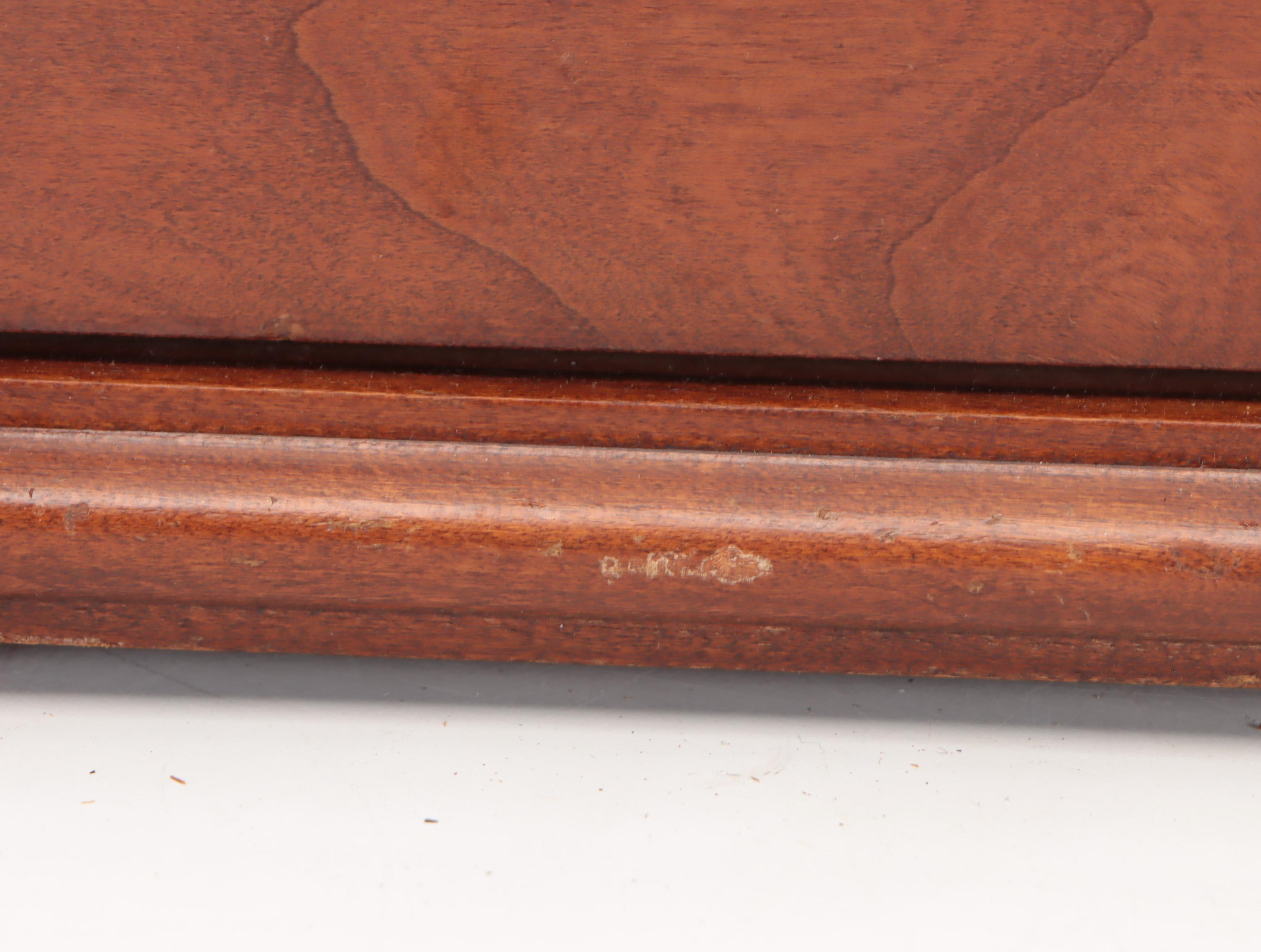 Kling Cherrywood Empire Style Gentleman's Shaving Mirror