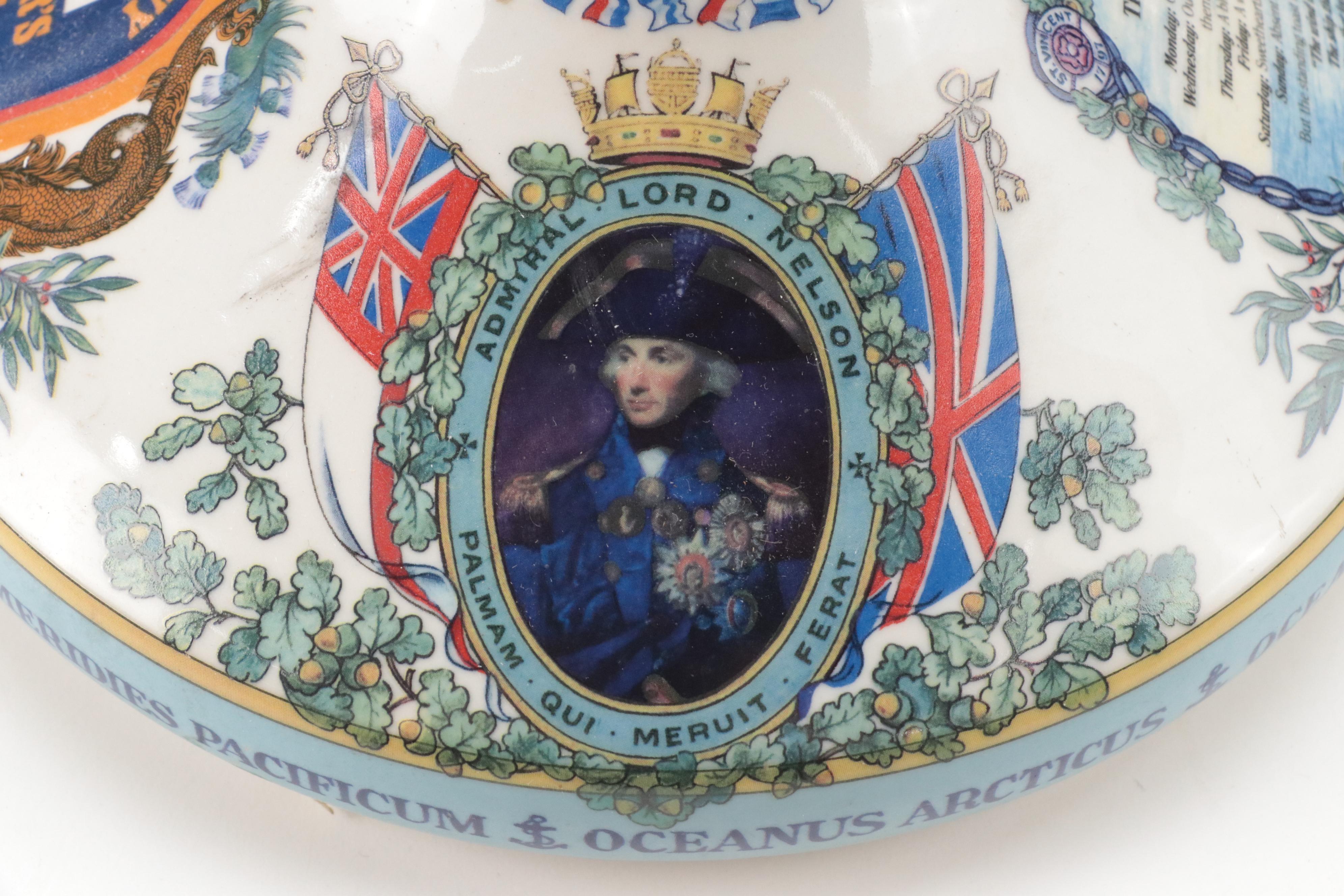 Wade "The Nelson Ship" Ceramic Decanter