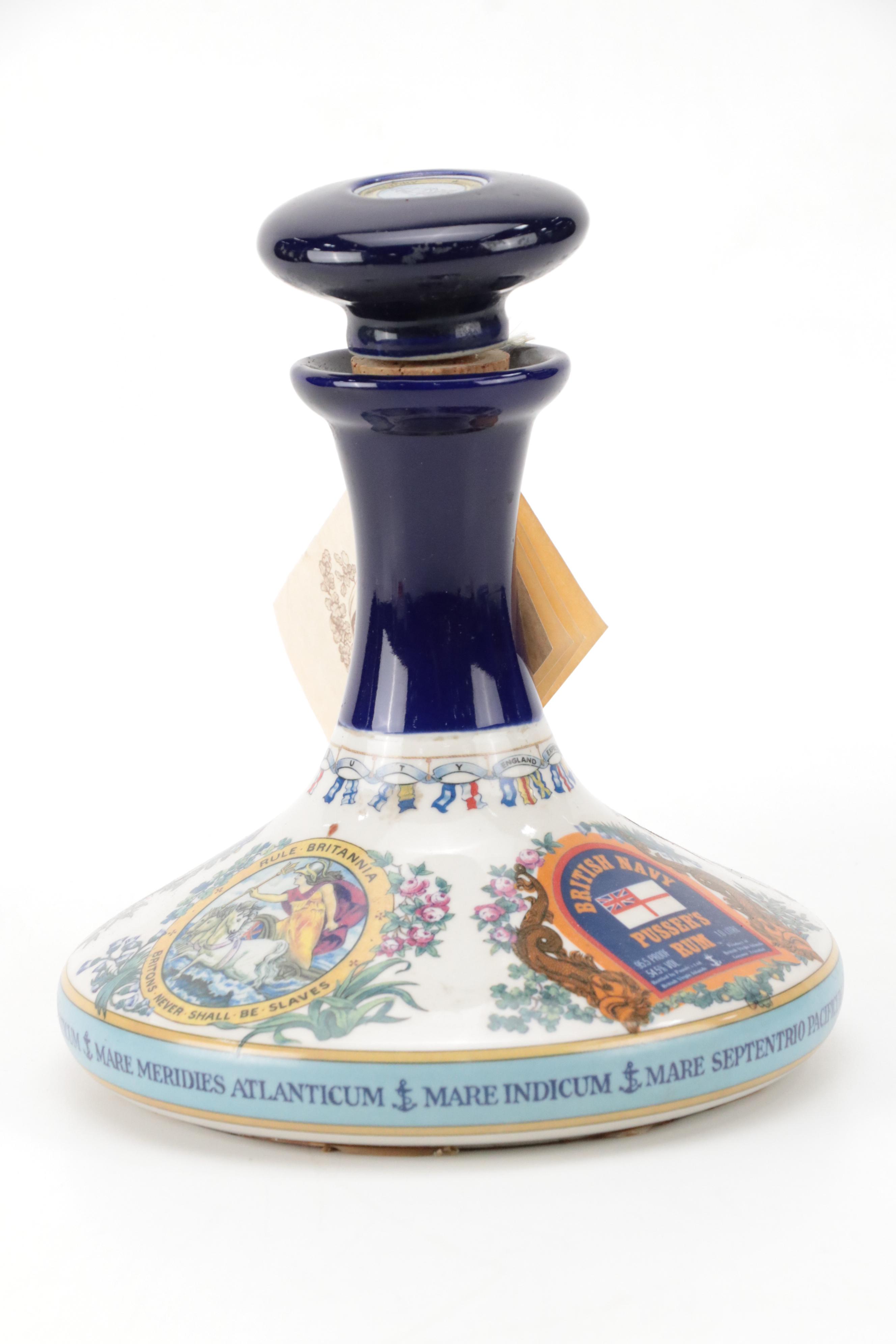 Wade "The Nelson Ship" Ceramic Decanter