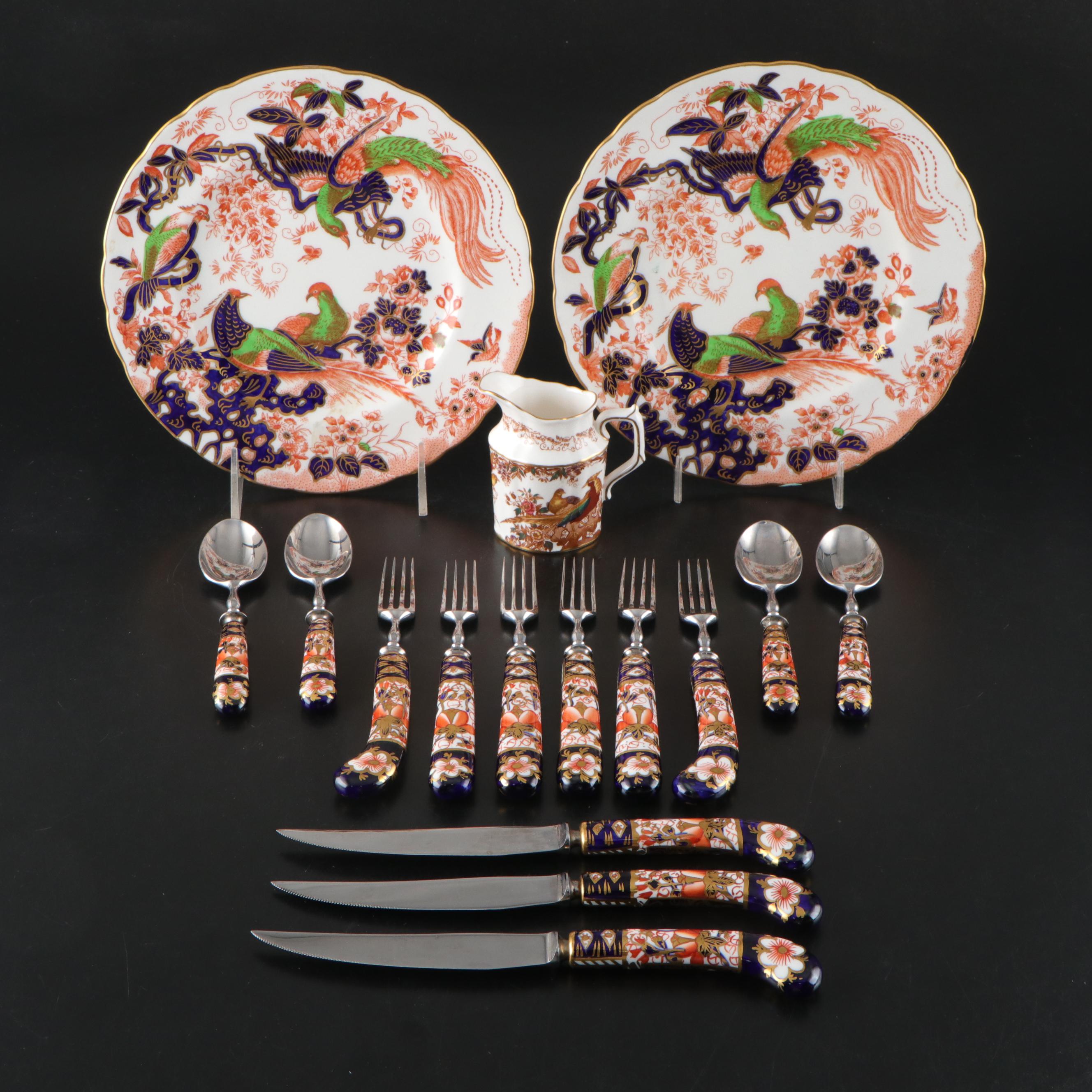 Royal Crown Derby "Olde Avesbury" Tableware and "Traditional Imari" Flatware