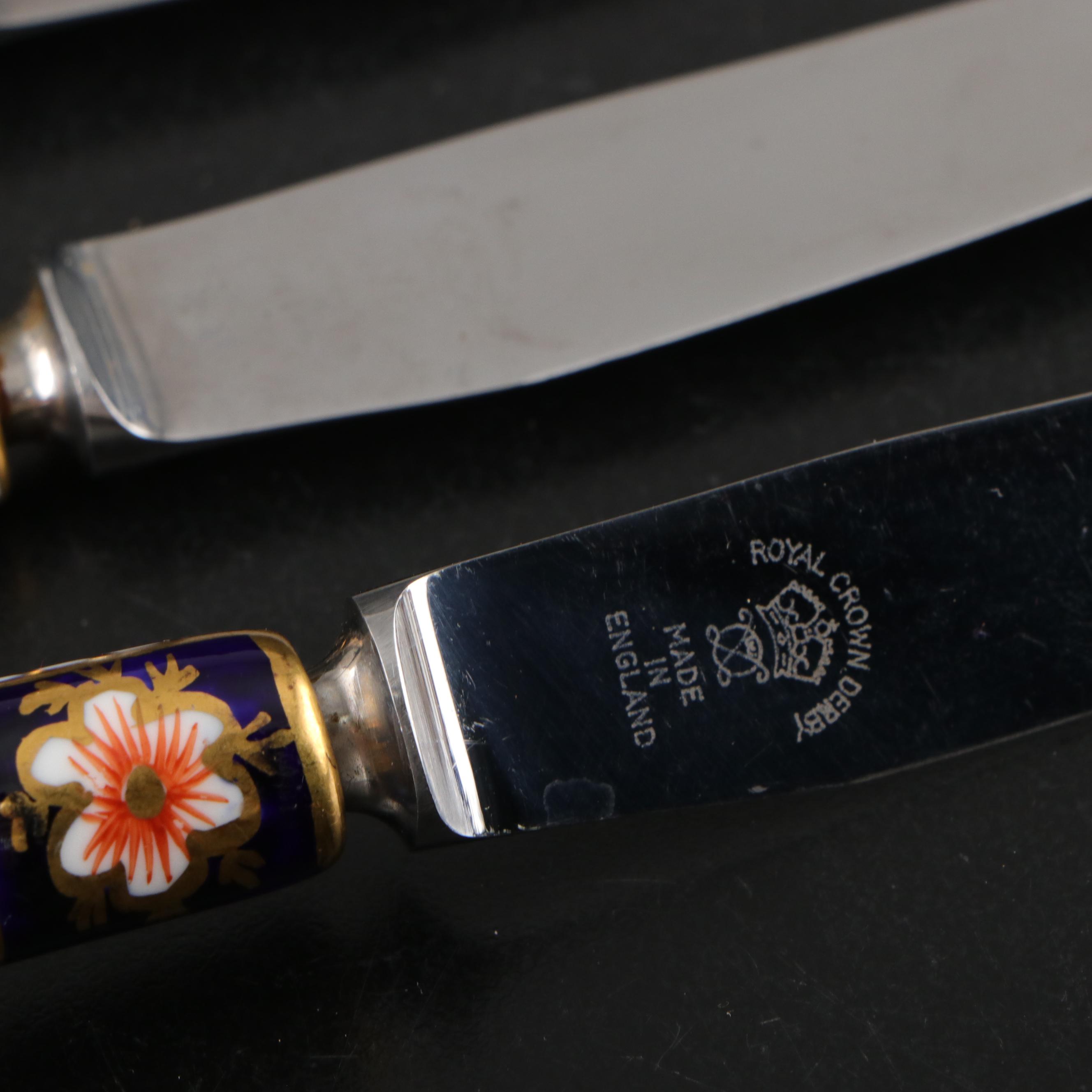 Royal Crown Derby "Olde Avesbury" Tableware and "Traditional Imari" Flatware