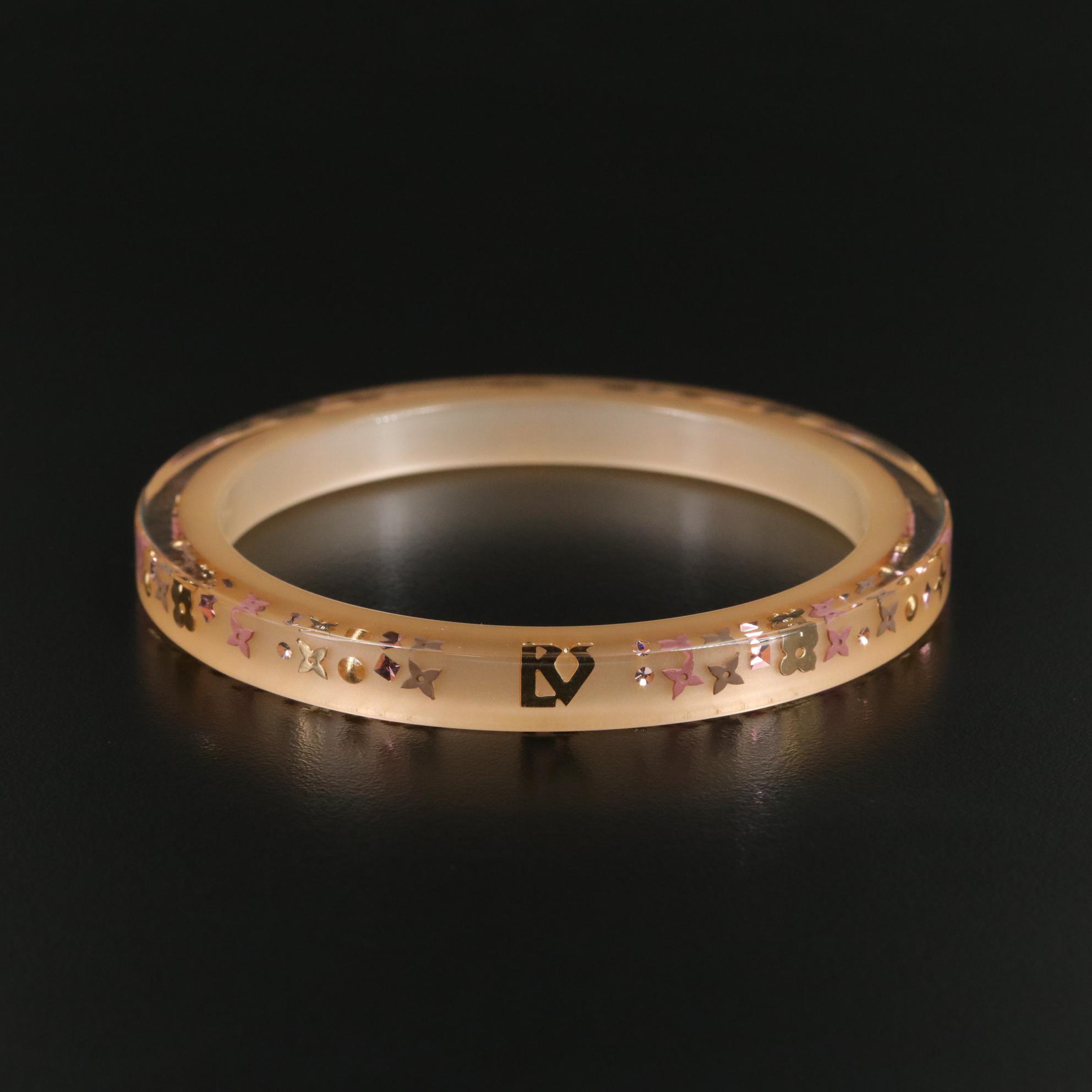 Louis Vuitton Inclusion Monogram Bangle Bracelet