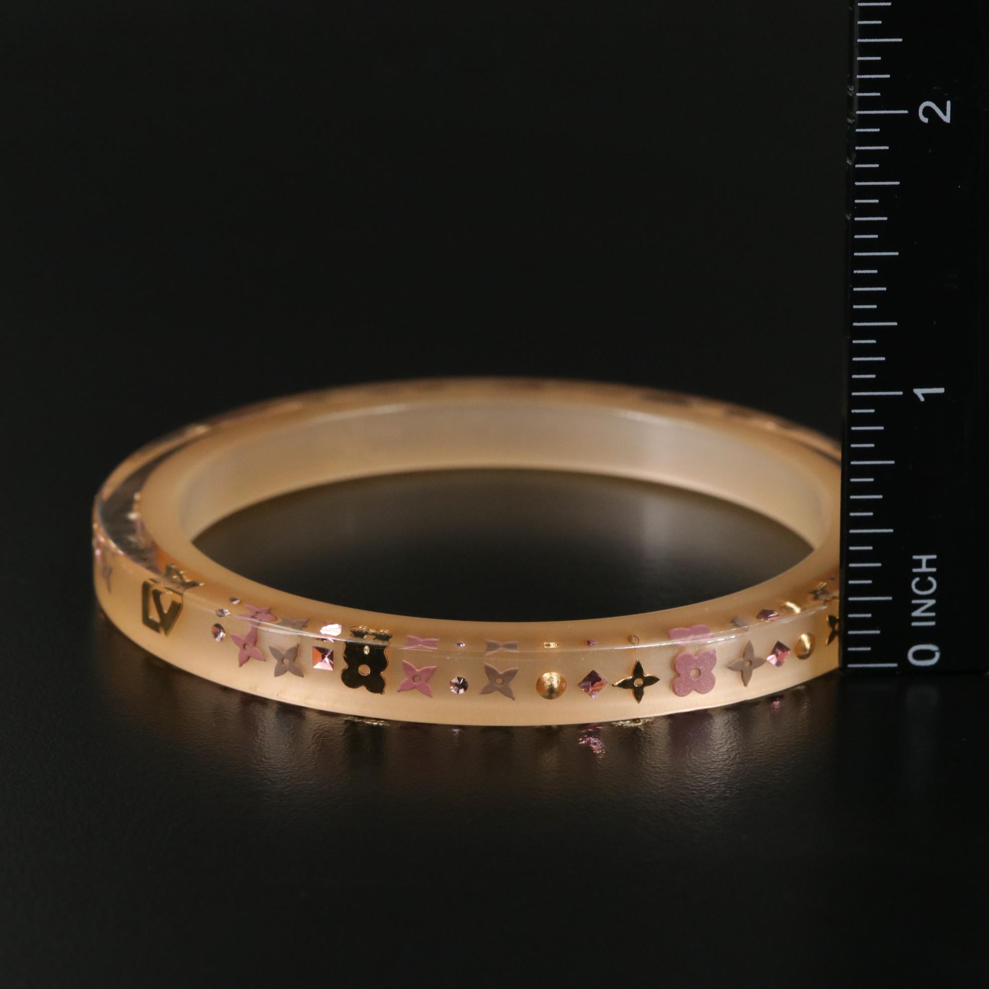 Louis Vuitton Inclusion Monogram Bangle Bracelet