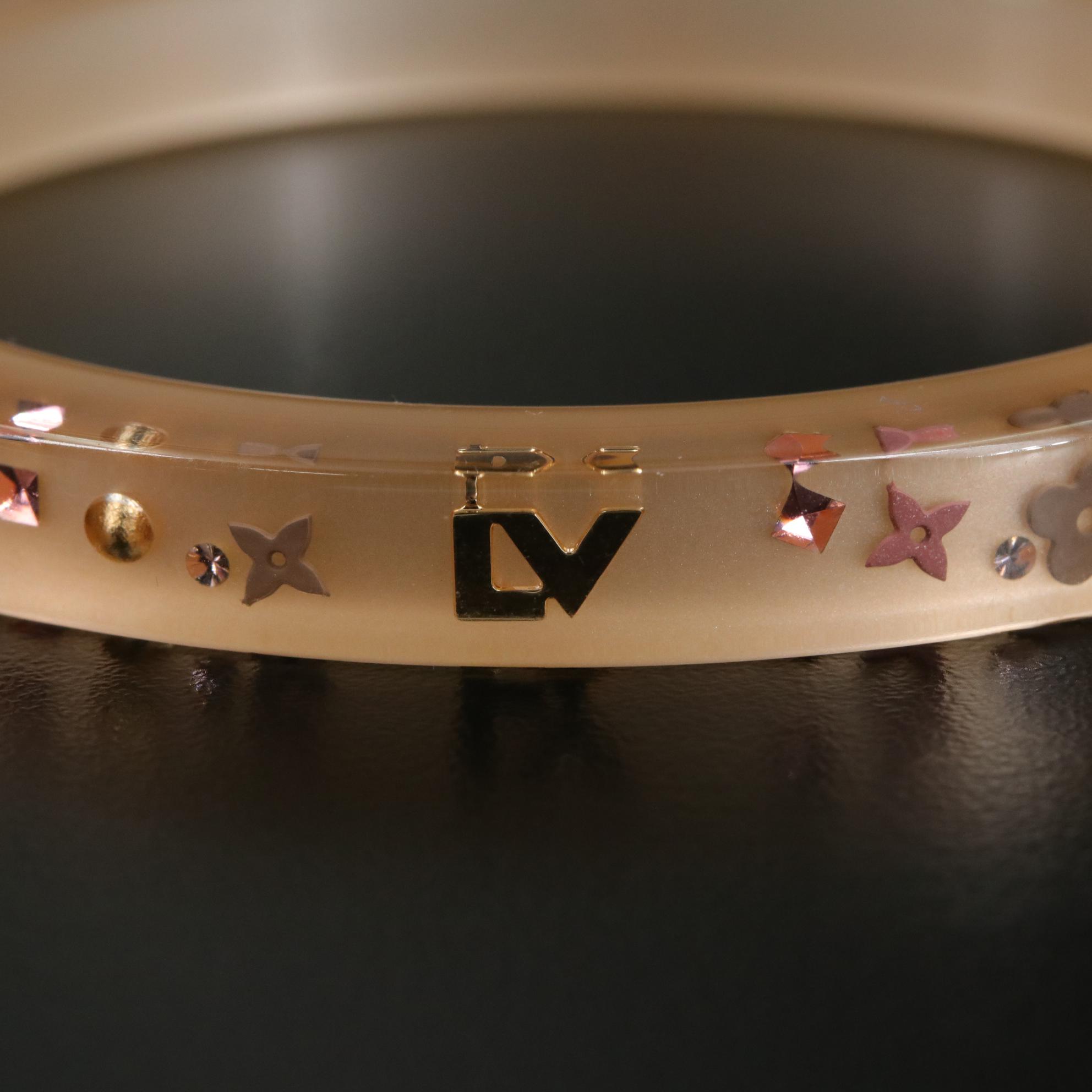 Louis Vuitton Inclusion Monogram Bangle Bracelet