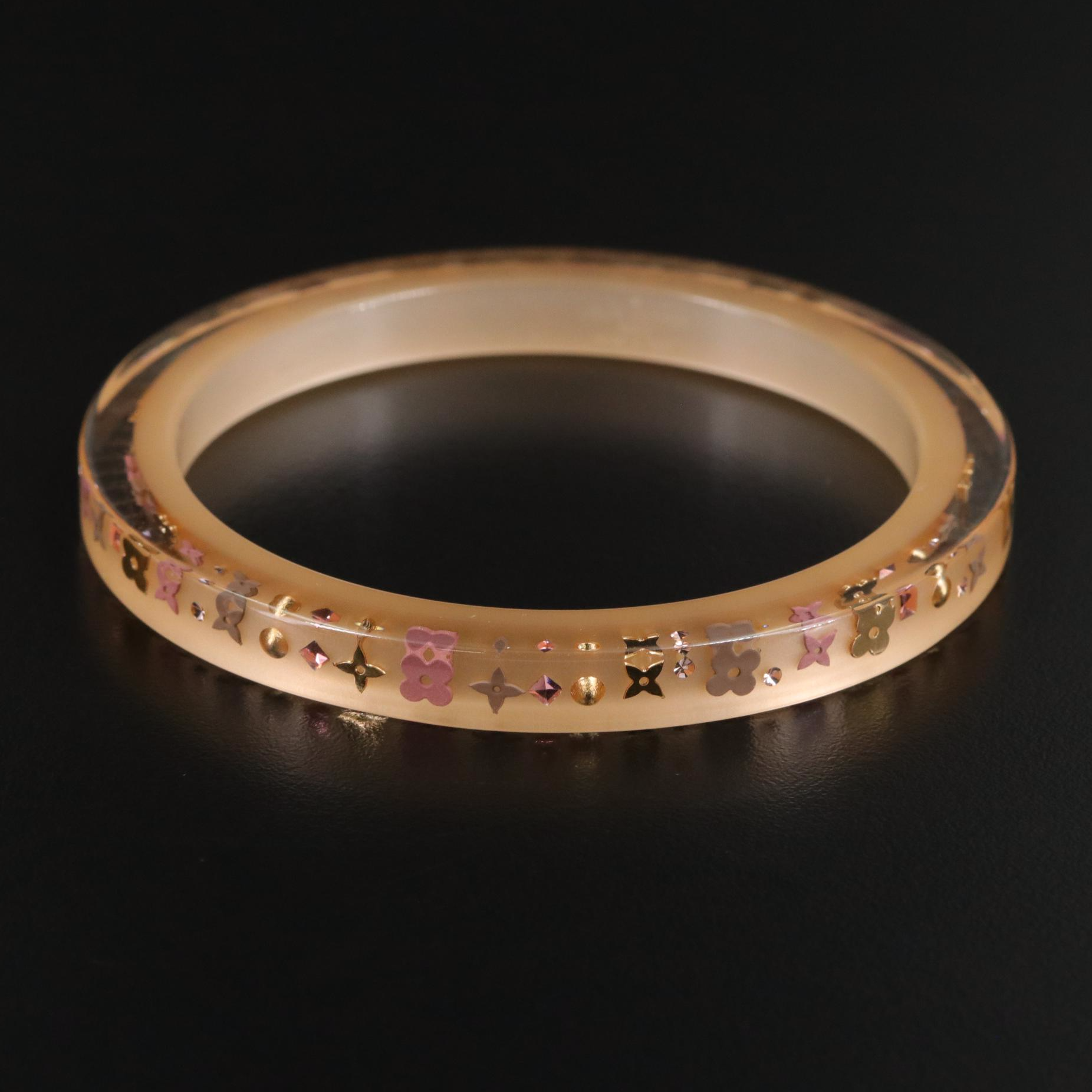 Louis Vuitton Inclusion Monogram Bangle Bracelet