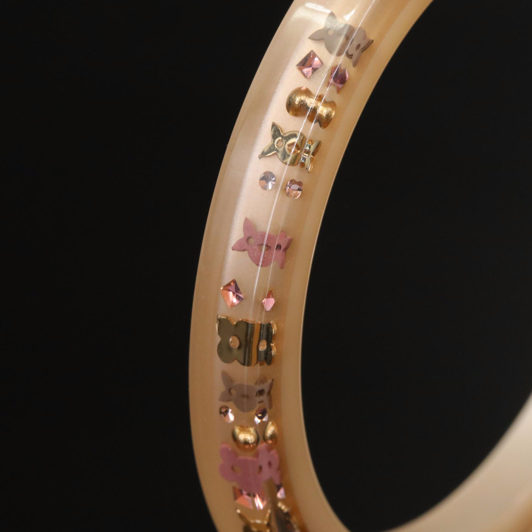 Louis Vuitton Inclusion Monogram Bangle Bracelet