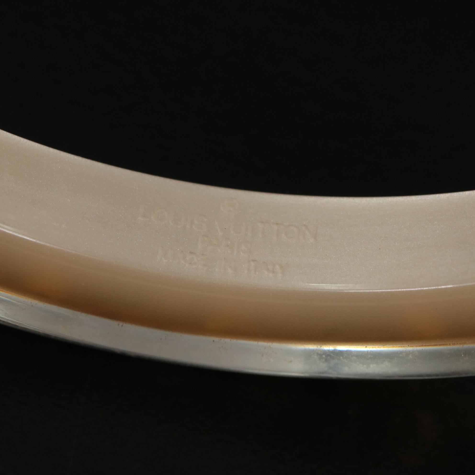 Louis Vuitton Inclusion Monogram Bangle Bracelet