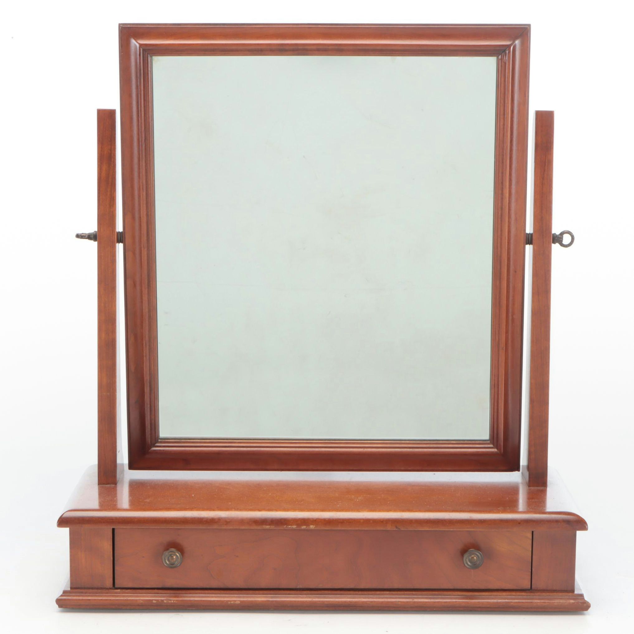 Kling Cherrywood Empire Style Gentleman's Shaving Mirror