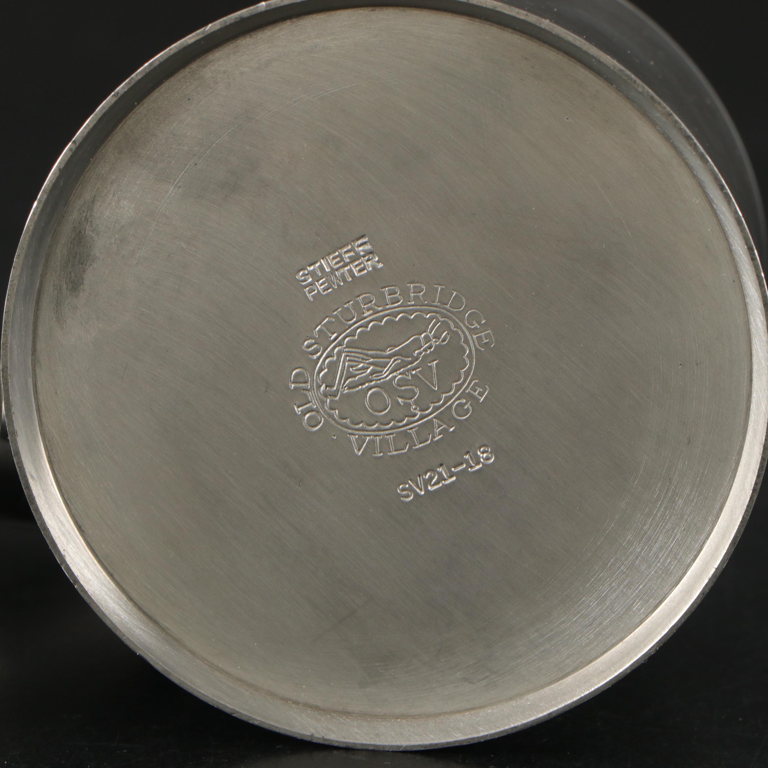 Wilton Armetale Pewter Bowl with Empire Pewter Shakers and More