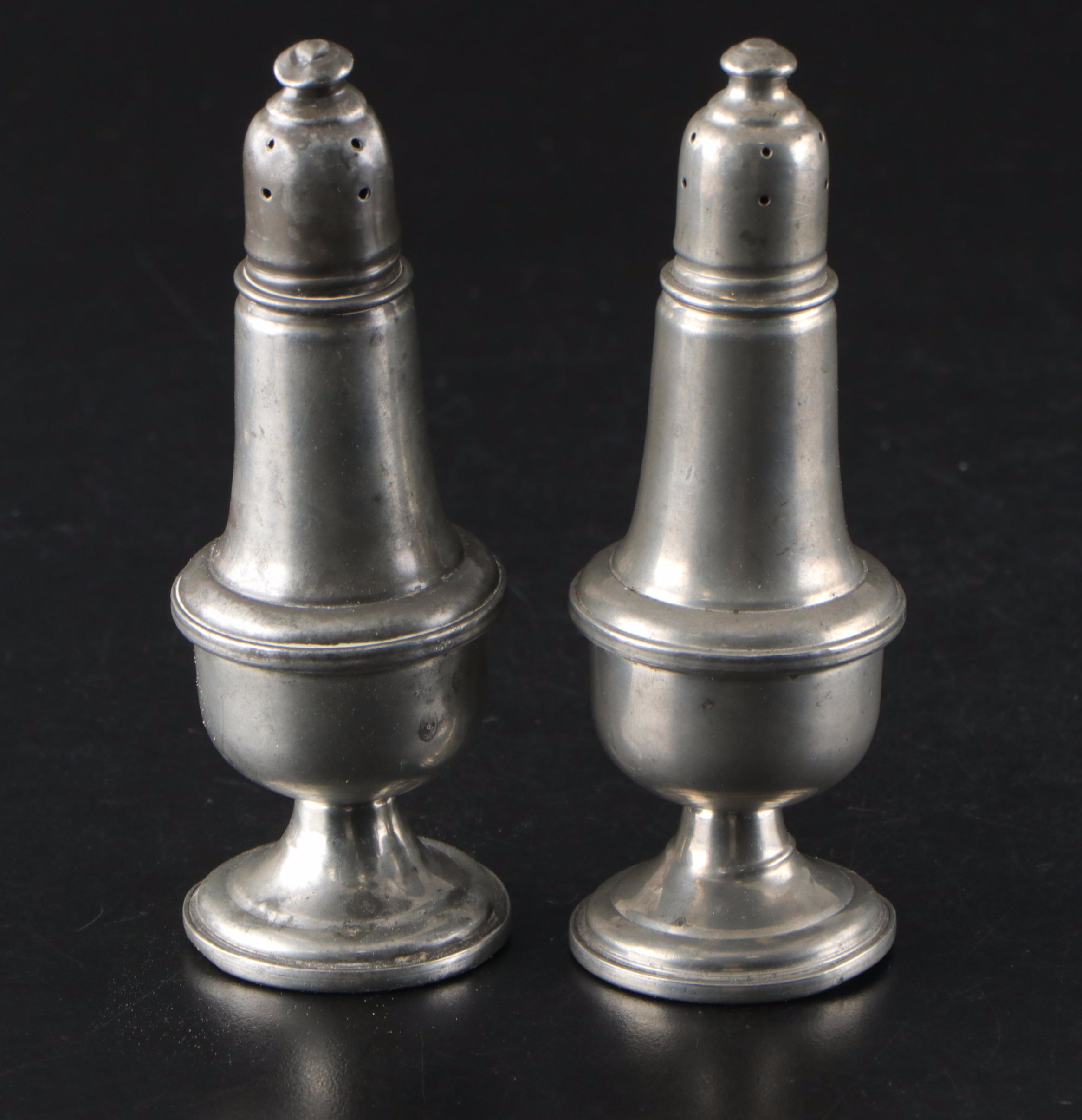 Wilton Armetale Pewter Bowl with Empire Pewter Shakers and More