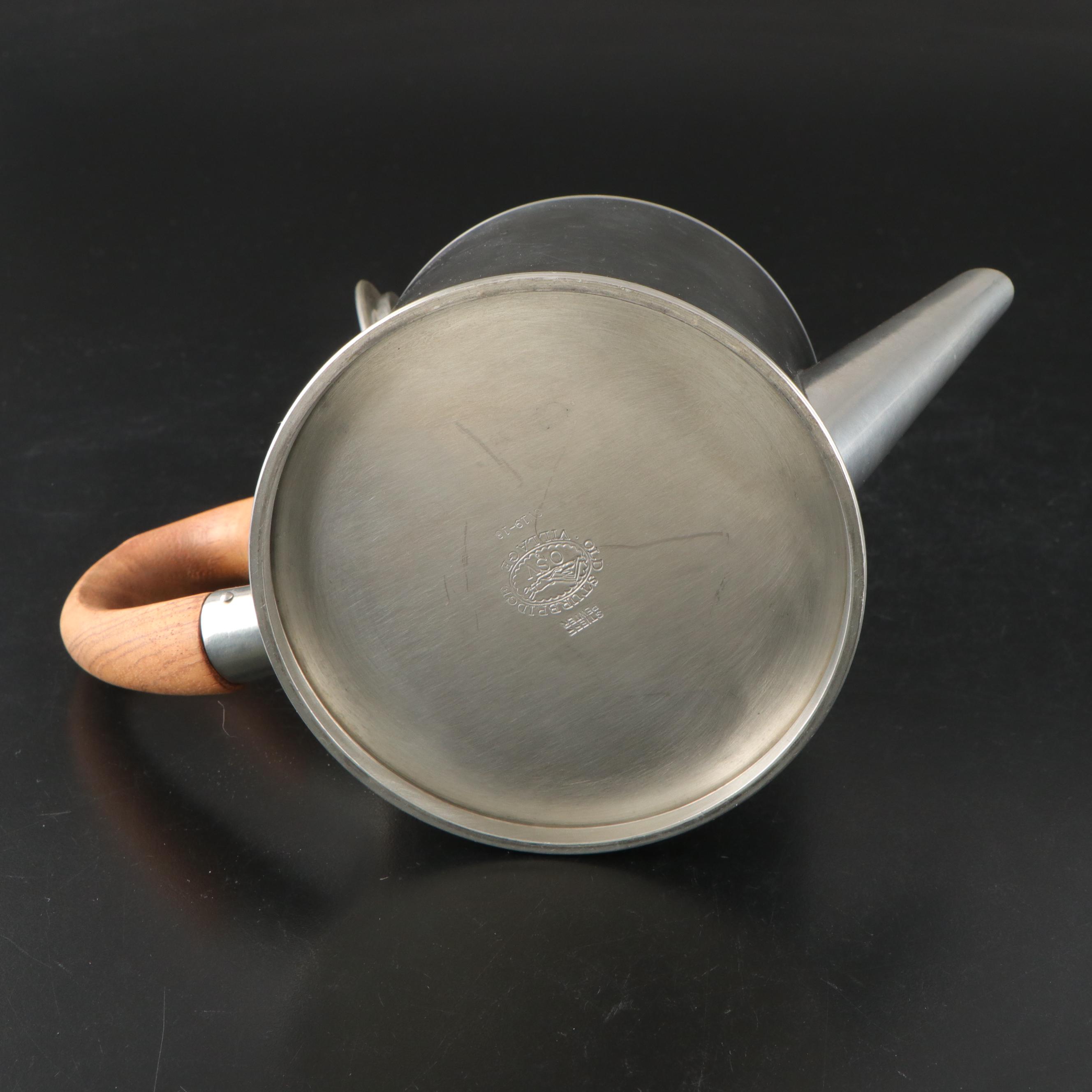 Wilton Armetale Pewter Bowl with Empire Pewter Shakers and More