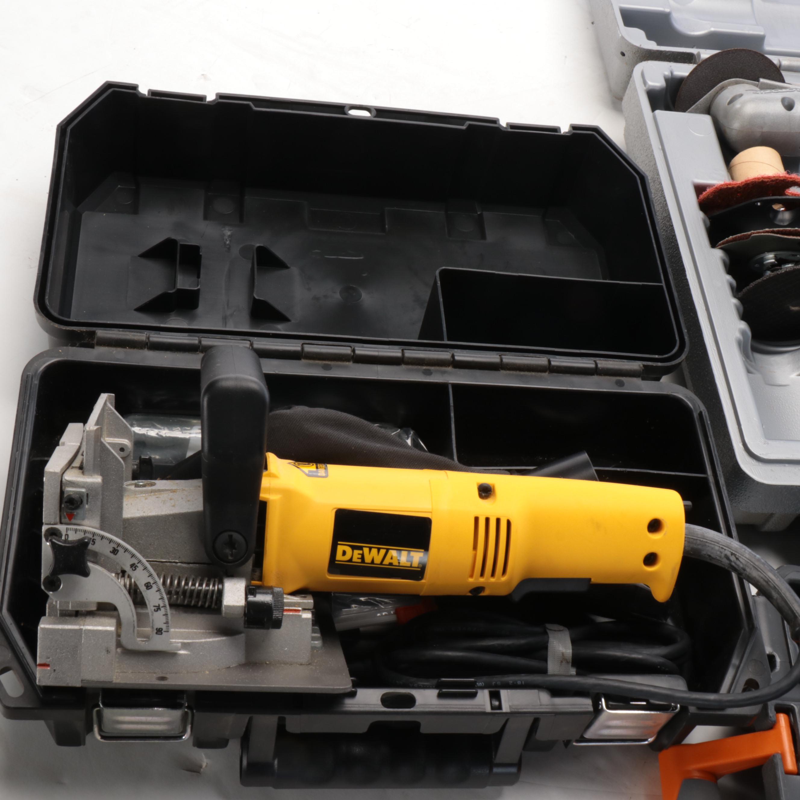 DeWalt Biscuit Joiner and Tool Case with More Power Tools EBTH