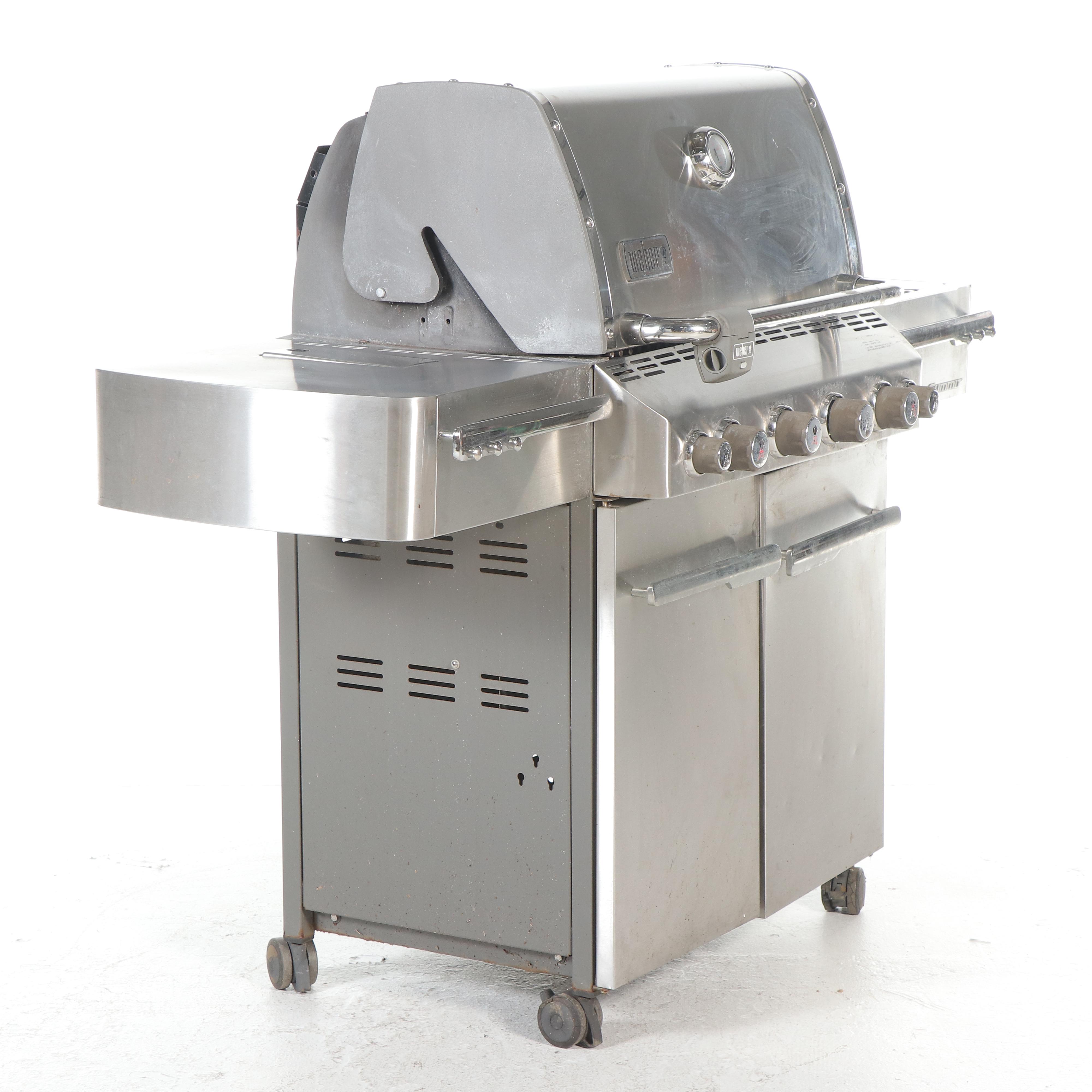 Weber Summit Gas Grill on Casters