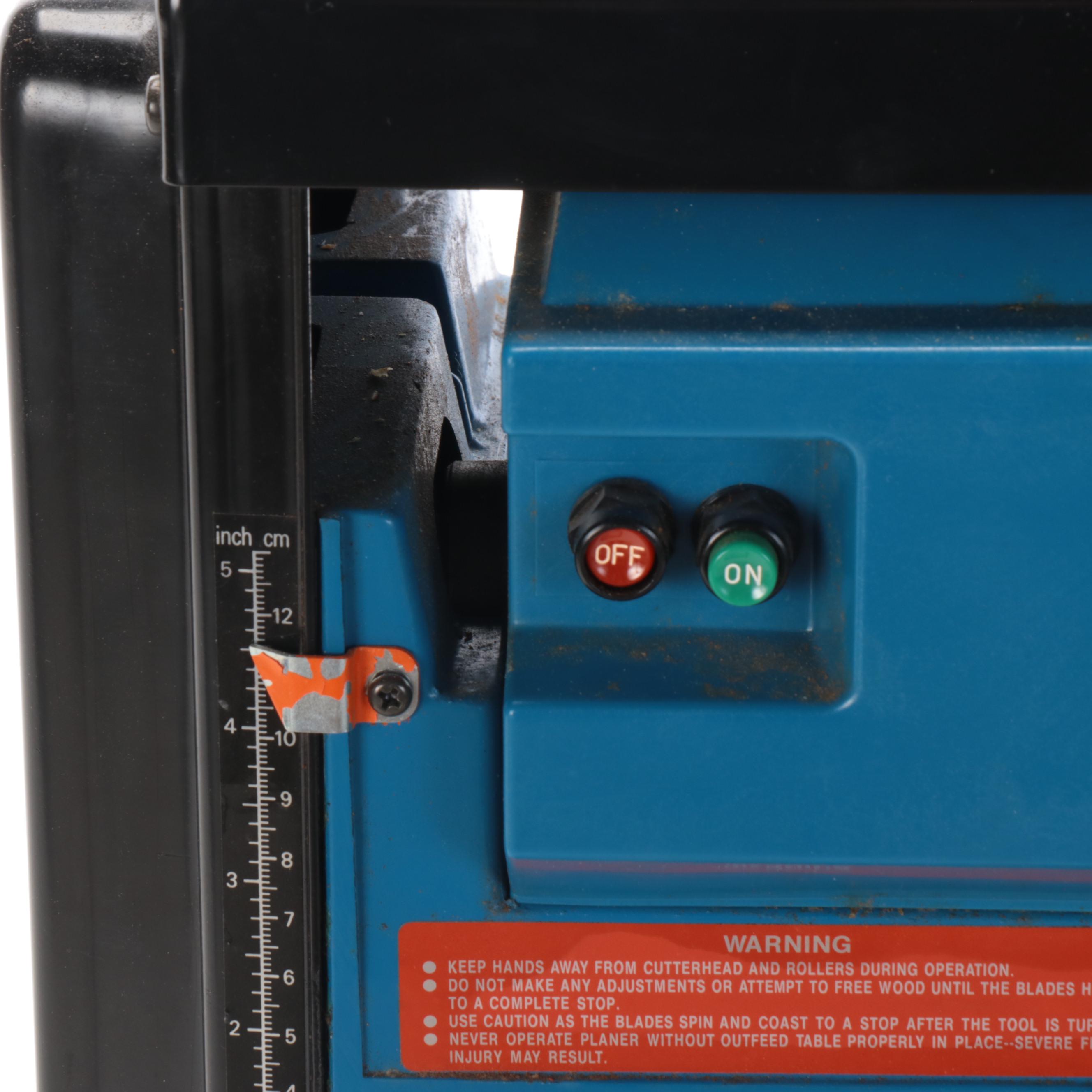 Ryobi AP-10 10" Surface Planer and RE-600 3 HP Electronic Plunge Router