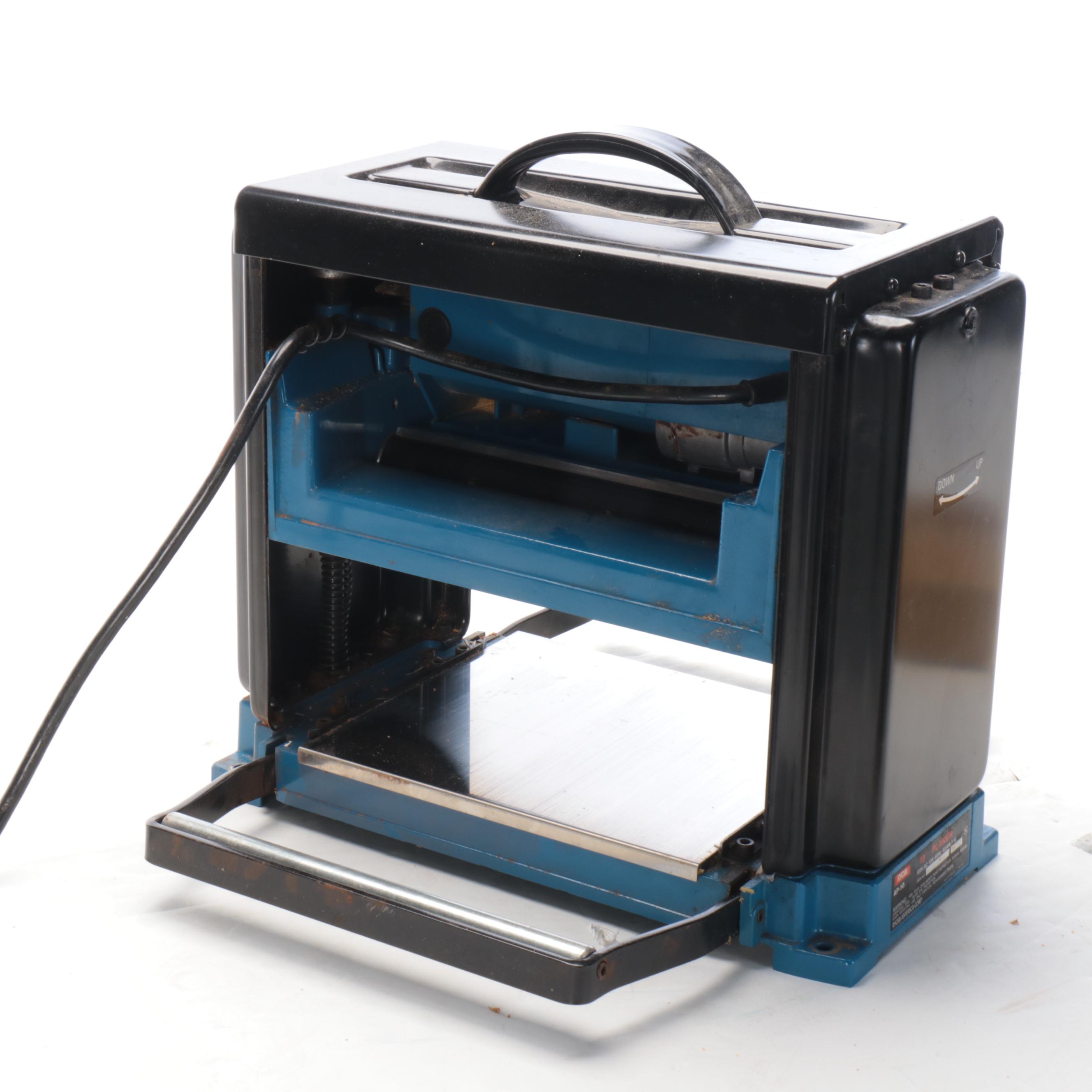 Ryobi AP-10 10" Surface Planer and RE-600 3 HP Electronic Plunge Router