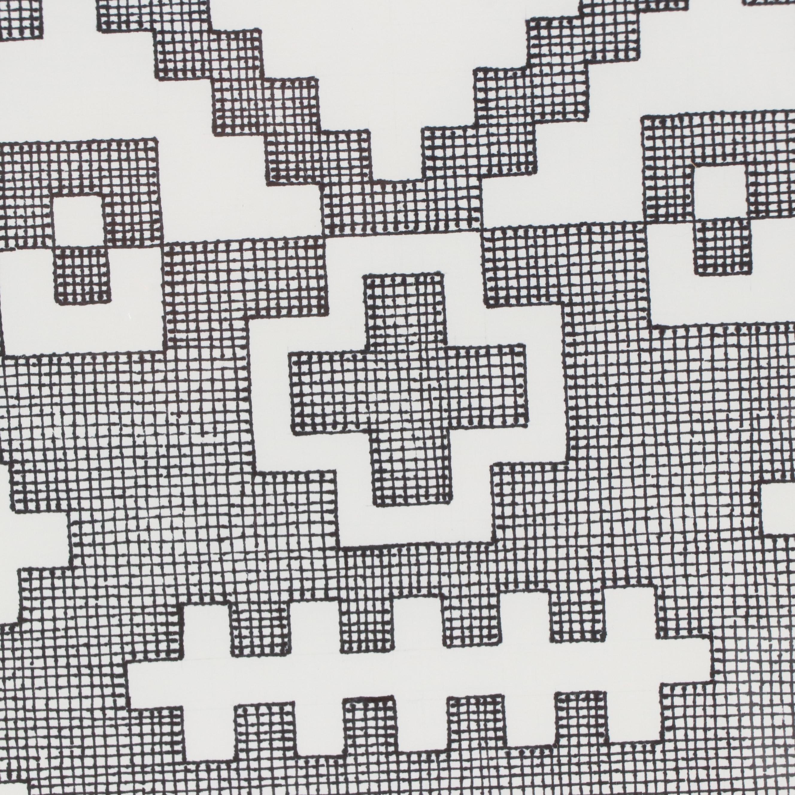 Jerry Kellems Stylized Ink Drawing, 2004