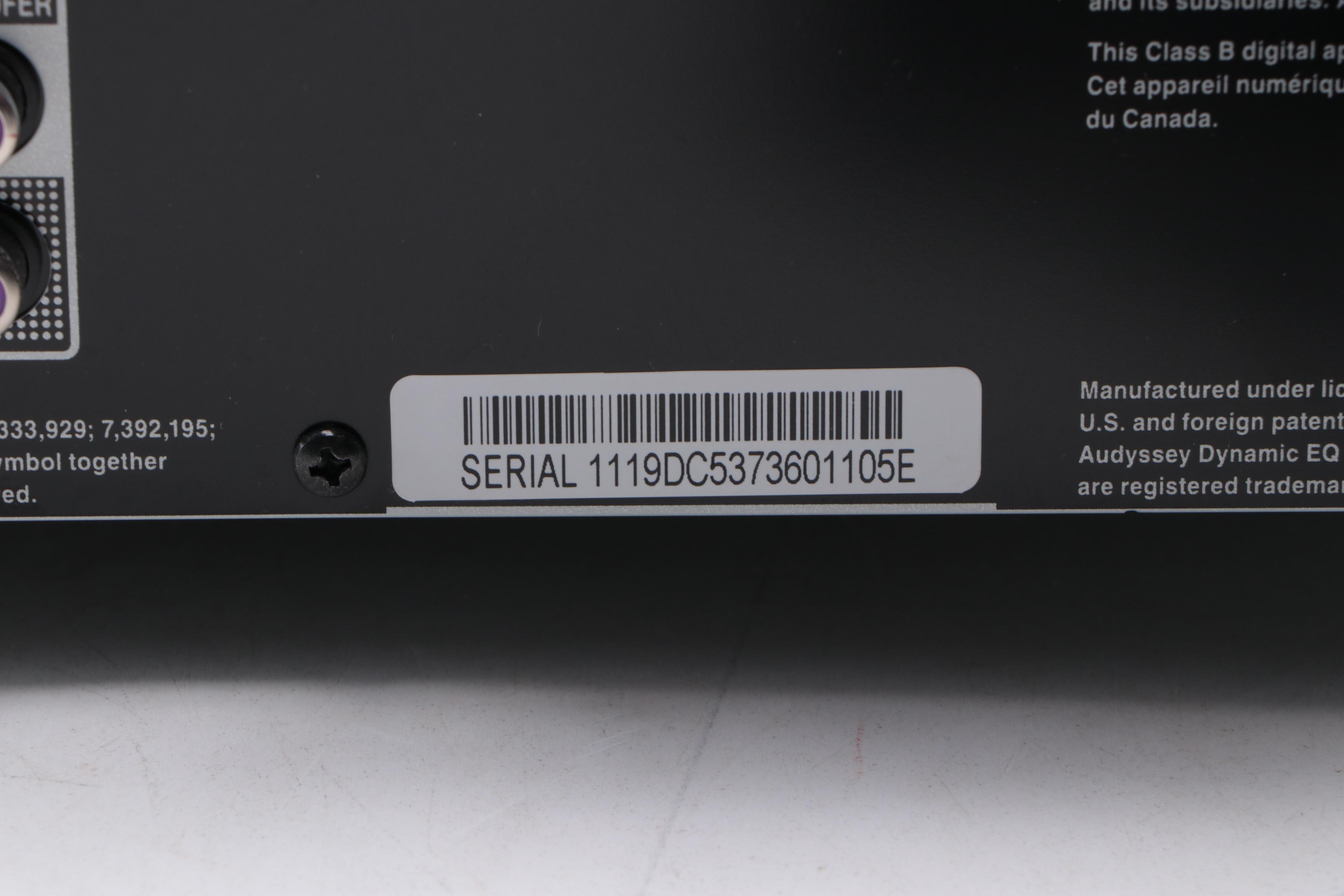 Onkyo TX-NR626 7.2 Channel Home Theater AV Receiver