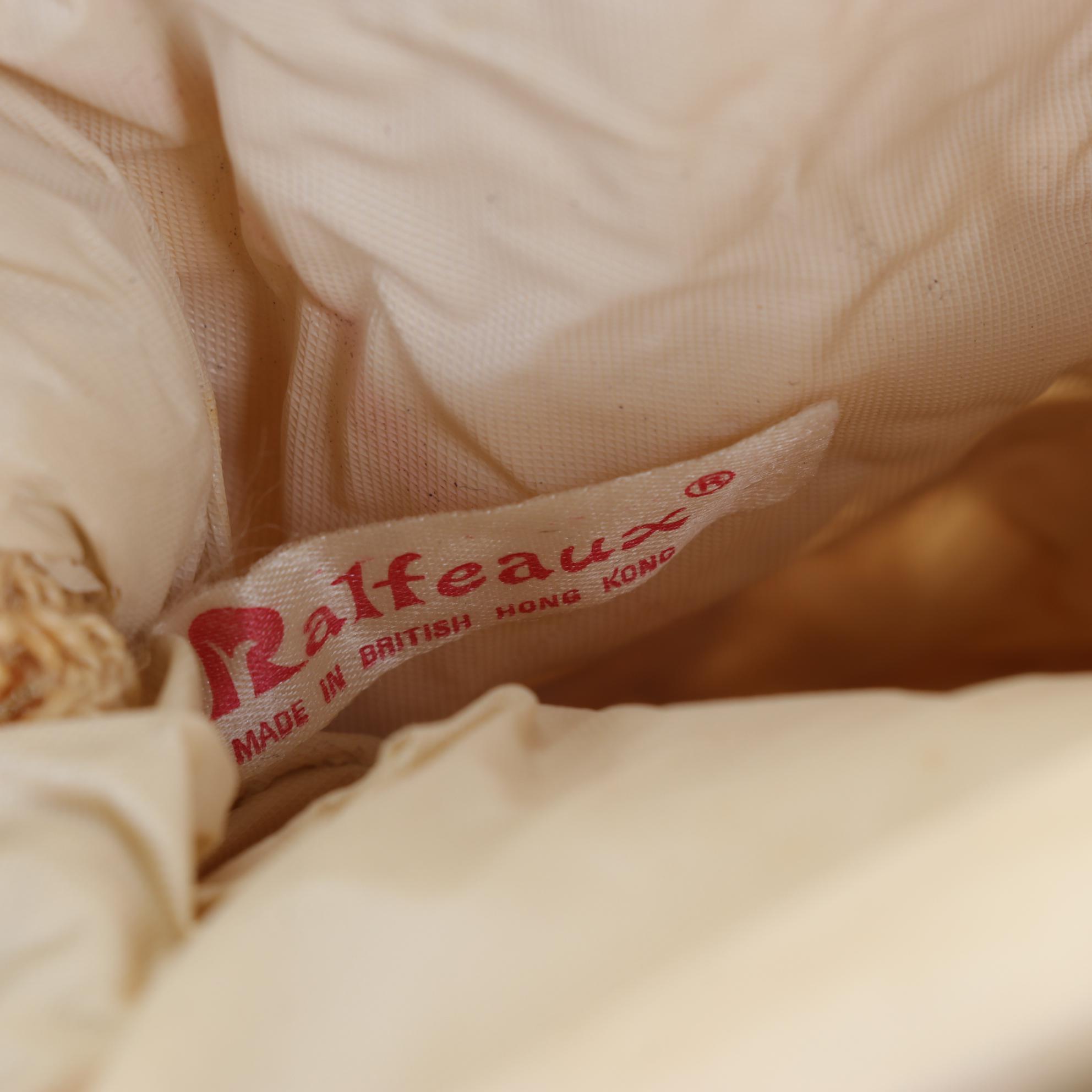 Embroidered Linen Knitting Bag, Yo-Yo Bag and "Ralfeaux" Crocheted Frame Purse