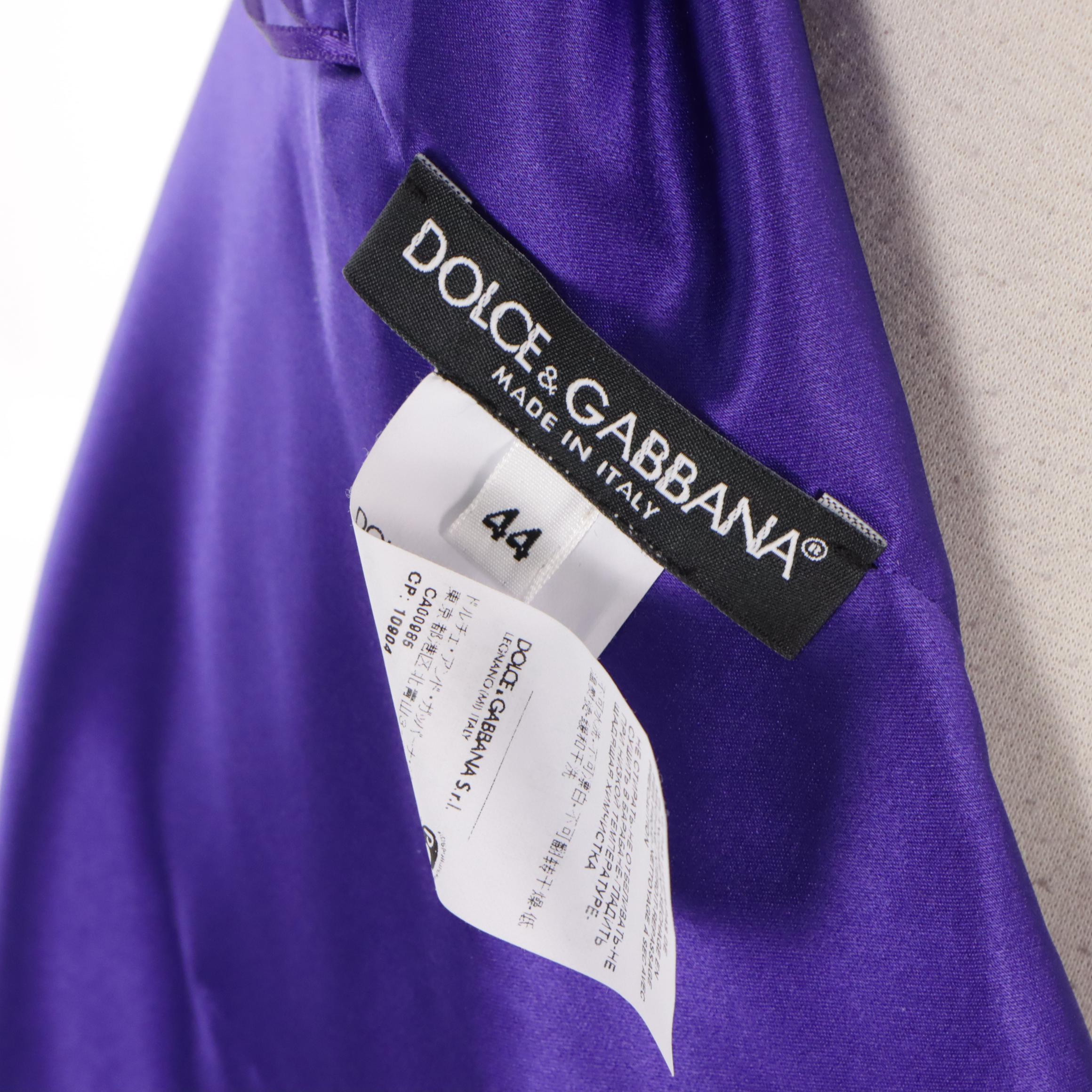 Dolce & Gabbana Floral and Nature Print Dress