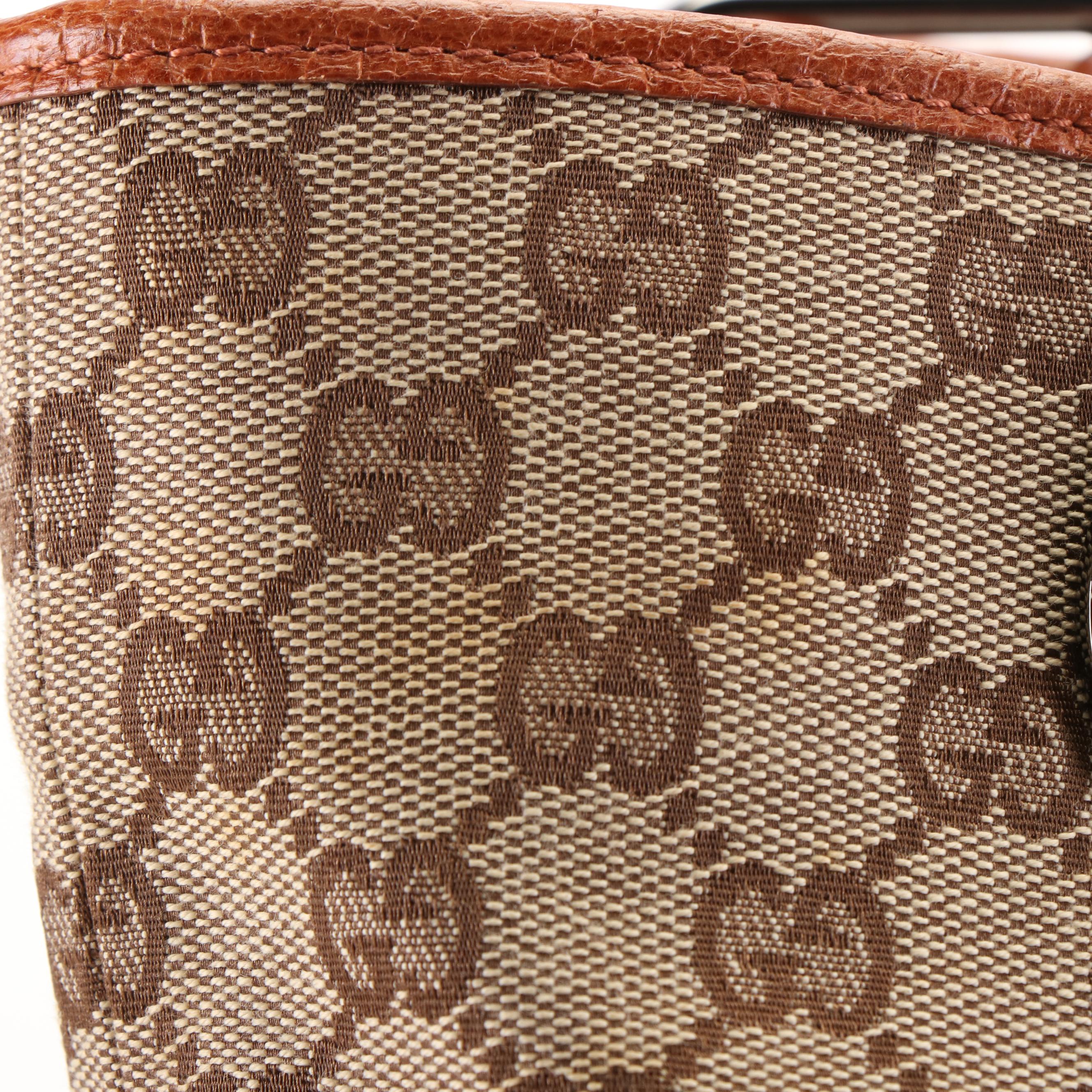 Gucci Eclipse Tote Bag in Beige GG Canvas